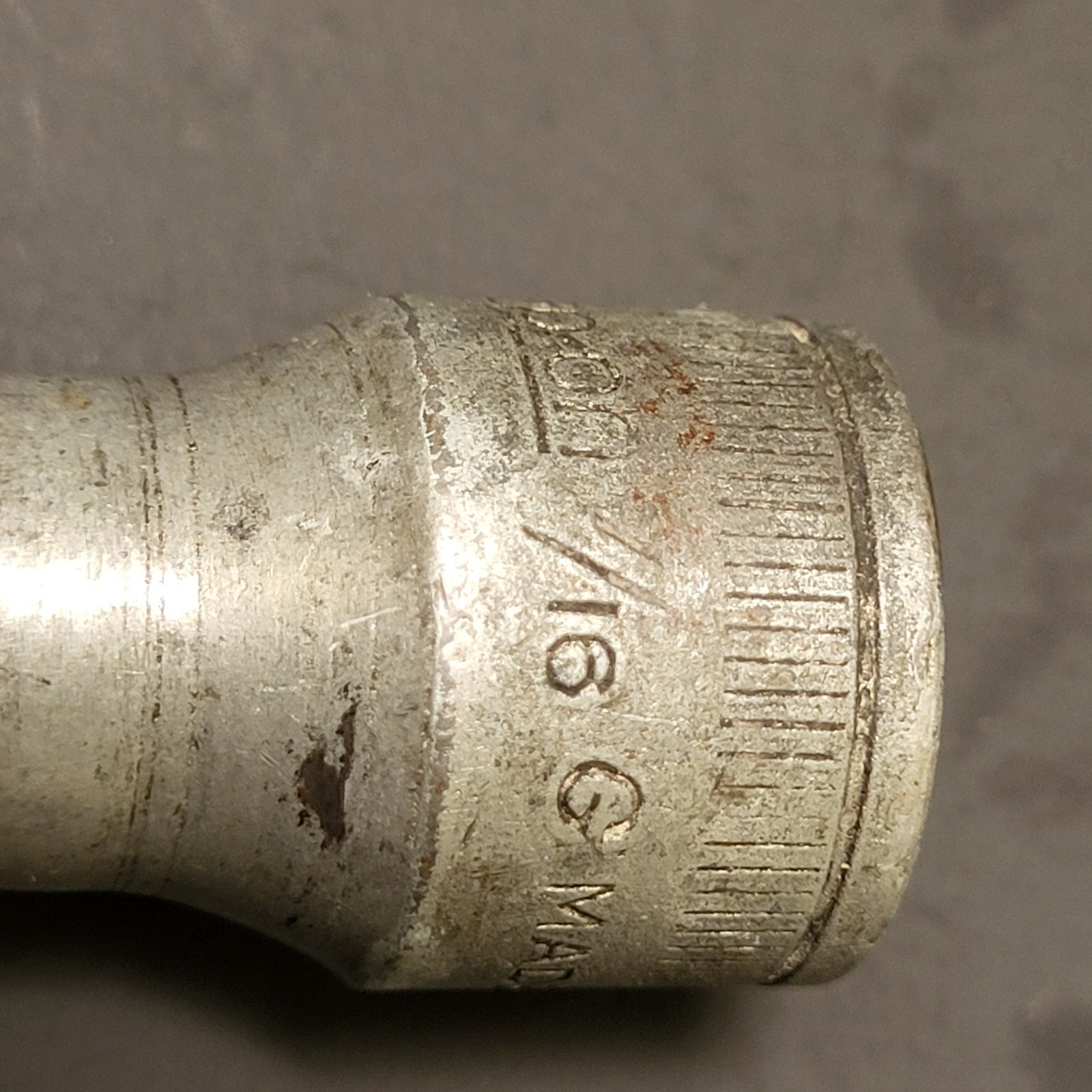 Snap On WW2 1945 G date code 1/2” drive sockets 4 pieces 3/4” 9/16” 1/2” 7/16”