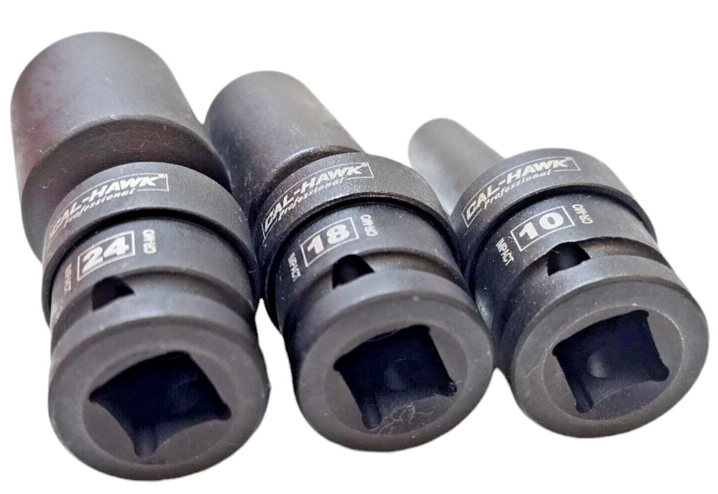15pc 1/2″ DR. Universal Swivel Deep Impact Socket Set (METRIC) PRO Radius 10-24m