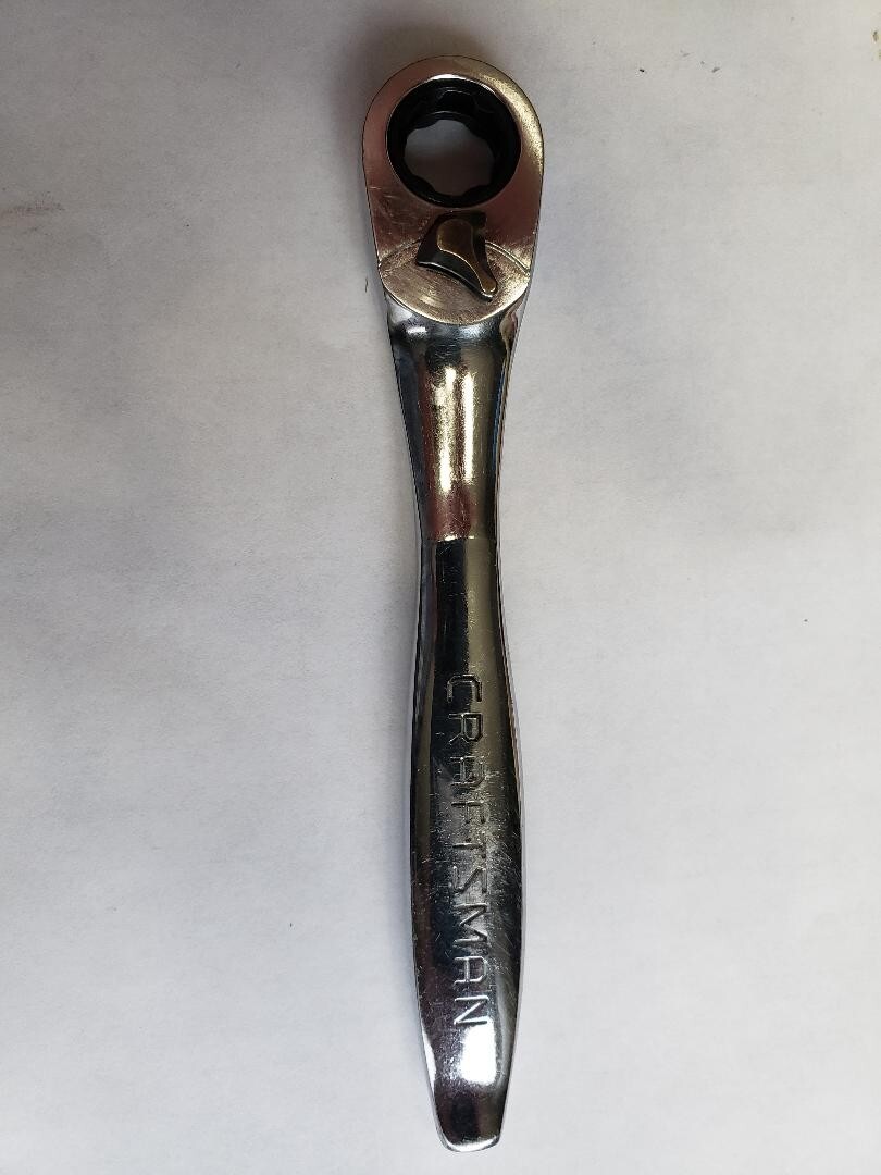 Craftsman Max Axess Pass Thru Ratchet 1/4″ Drive 29306 USED FAIR – GOOD