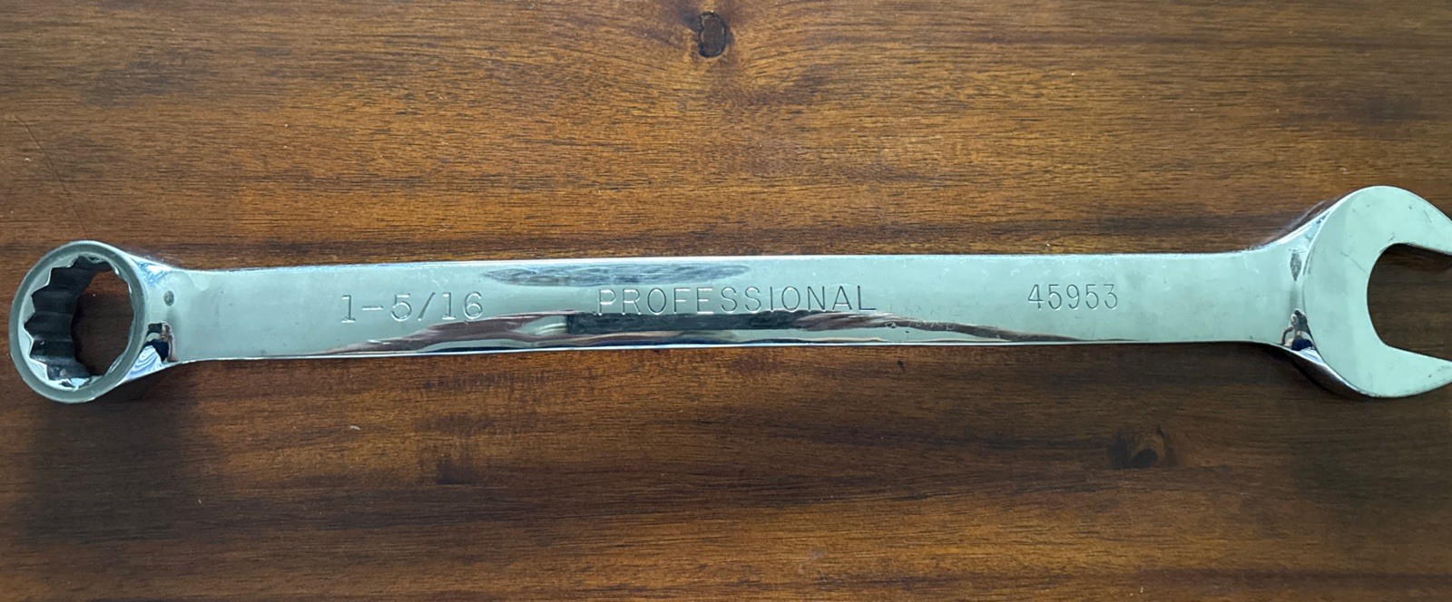 Craftsman Professional 1-5/16″ Combination Wrench 12 Point 45953 Made in USA