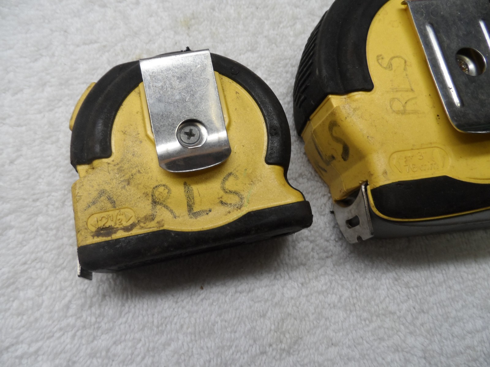 Craftsman USA Heavy Duty Locking Tape Measure Lot, 12 ft 25 ft 25 ft USA – 3 pcs