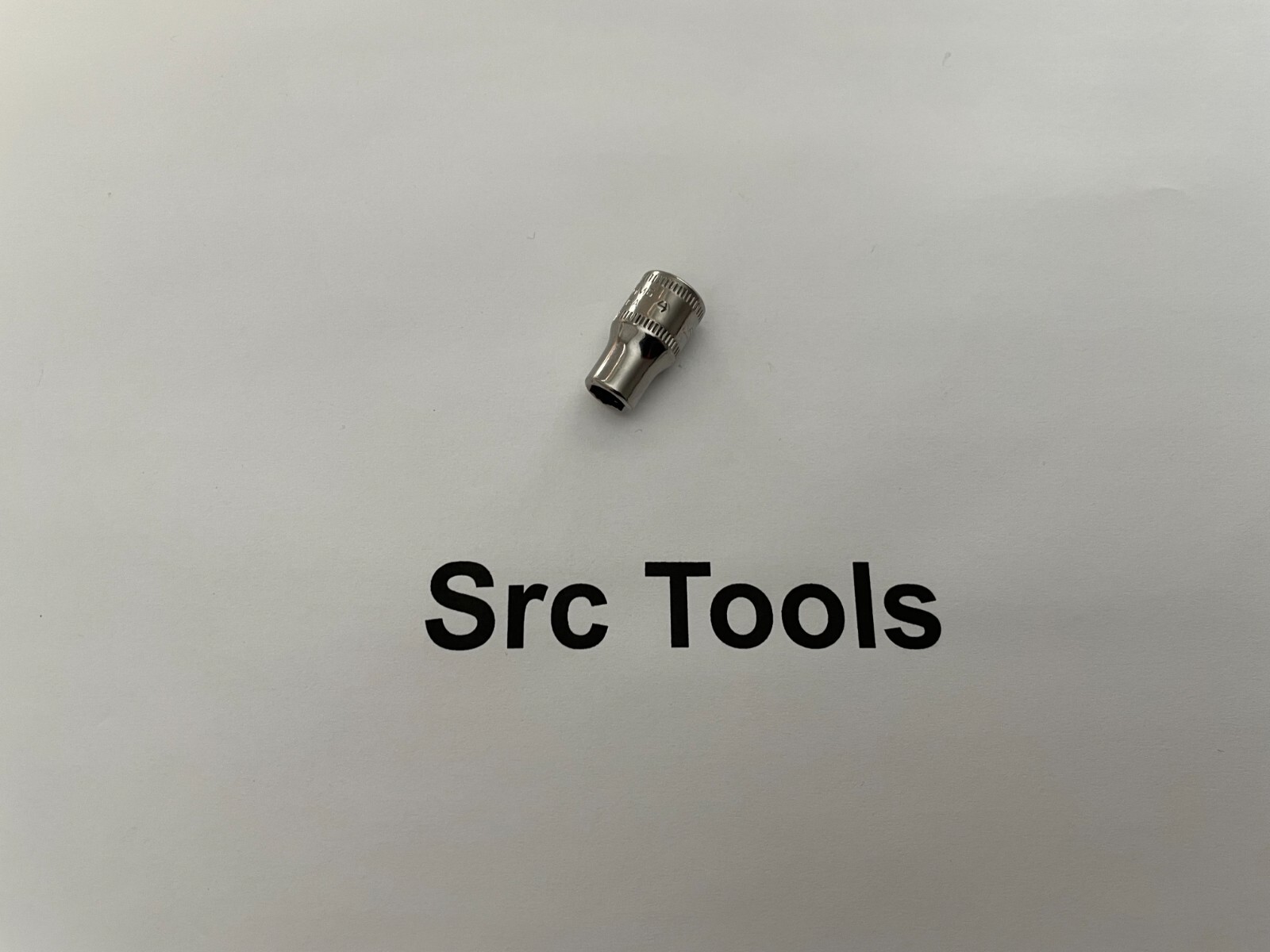 Snap-On Tools USA 2004 1/4″ Drive 6pt 6mm Metric Shallow Chrome Socket TMM6