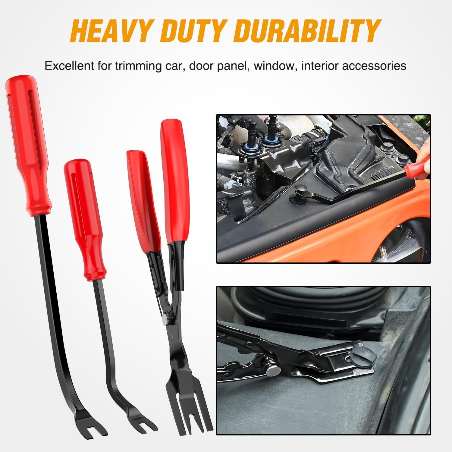 Multifunctional 330-Piece Car Panel Removal Tool Set with Portable Storage Bag