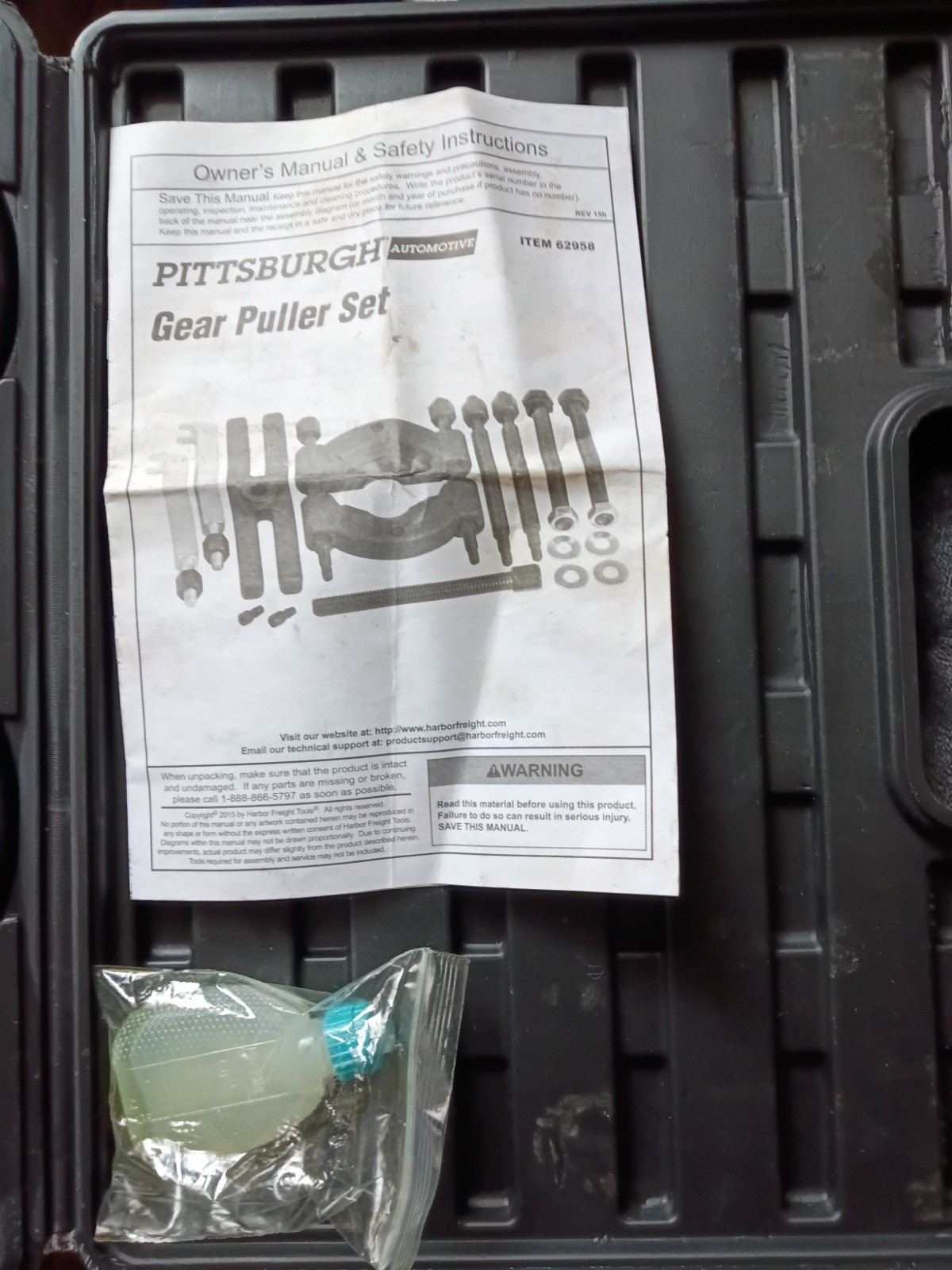 Pittsburgh Automotive Gear Puller Set Item 62958