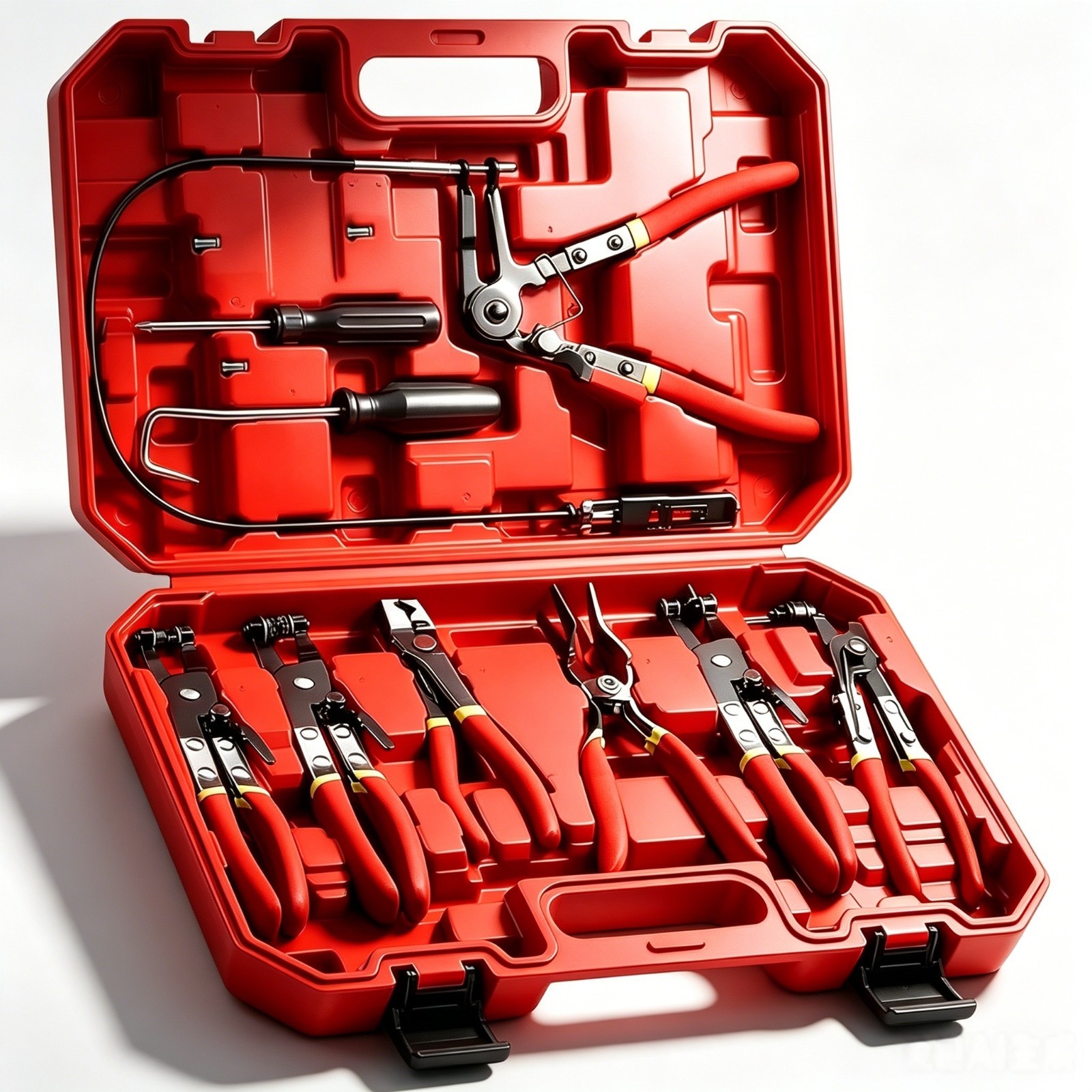 9PCS Hose Clamp Pliers Set, Hose Clamp Removal Tool for Automotive, Flexible …