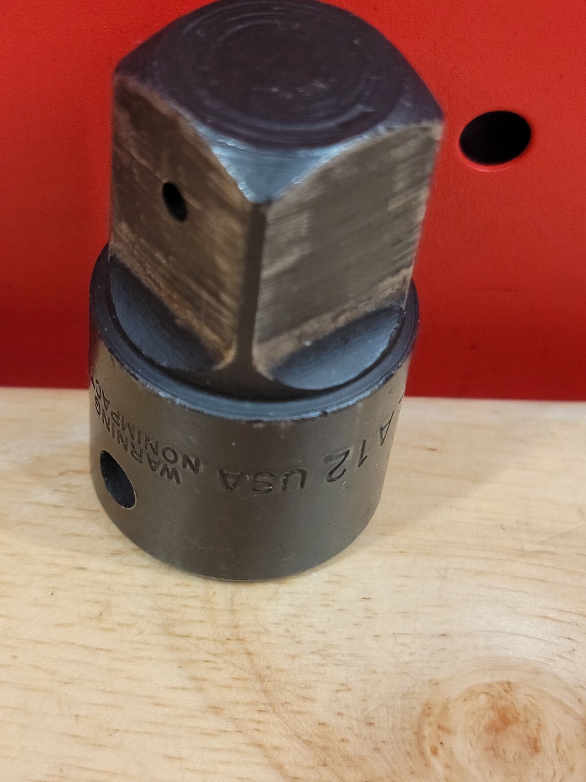 Snap-on Tools GLA12 1/2″ Female to 3/4″ Male Drive Reducer Adapter NICE