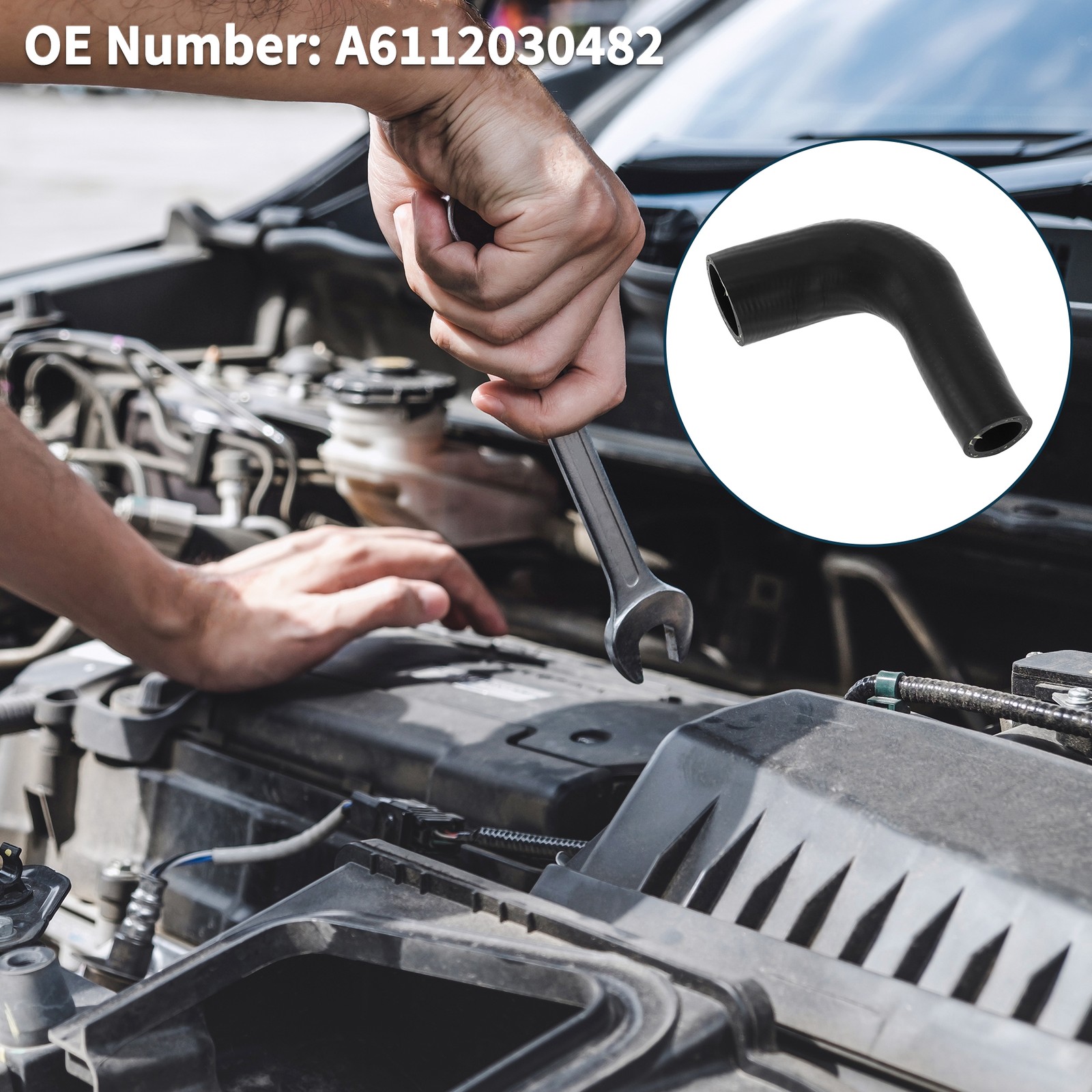 Radiator hose for Mercedes Sprinter 2000-06/Vito N.A6112030482