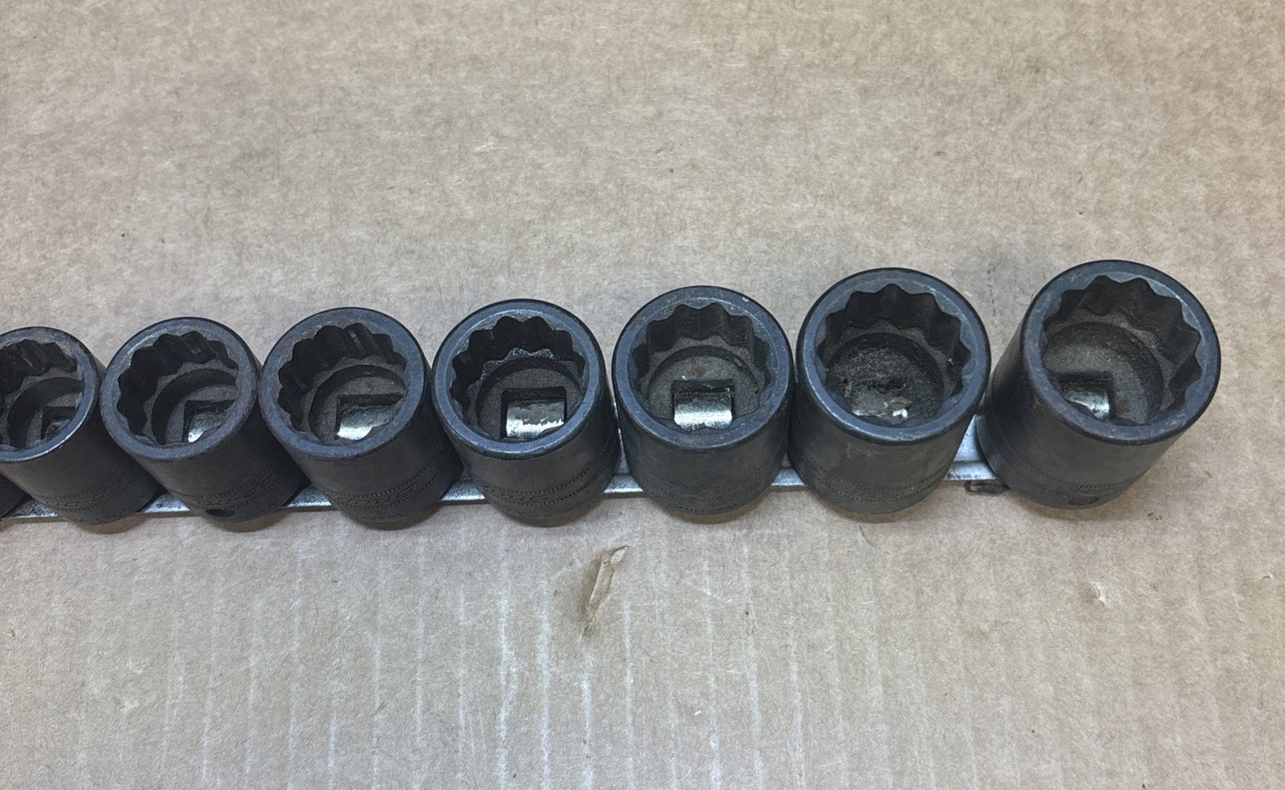 Snap-on 15 pc Metric Shallow Impact Socket Set IMDM