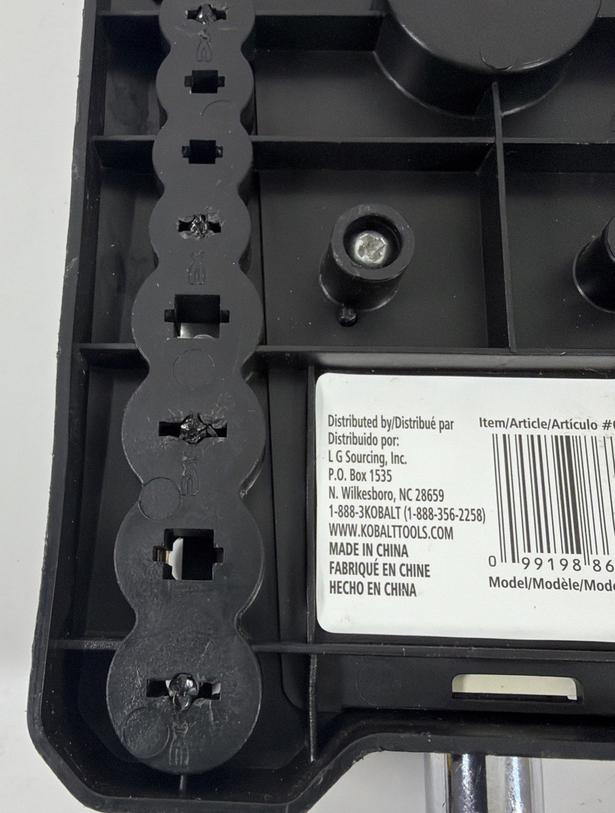 Kobalt 14-piece Multi Fit Socket & Direct Drive Ratchet Open Box 0607975