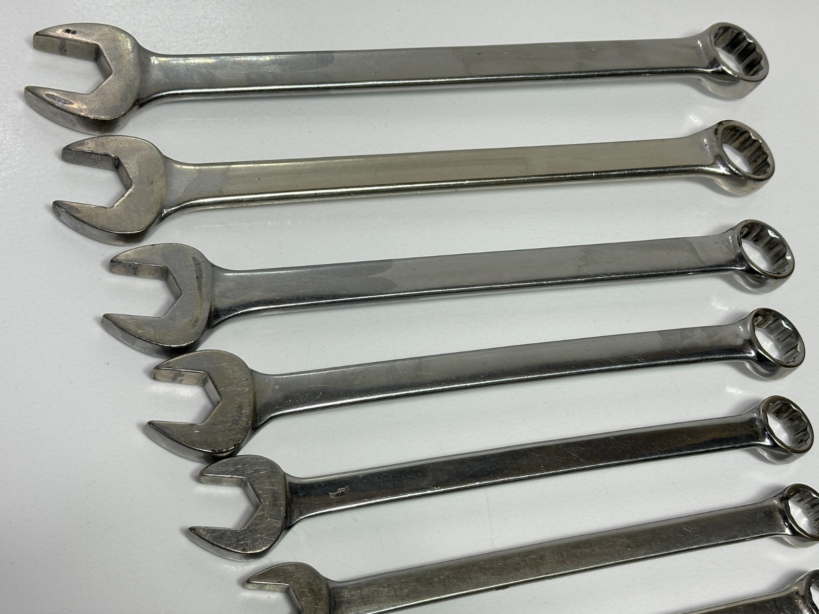 🇺🇸 Bonney Tools USA 11pc SAE 3/8-1″ Chrome Combination Wrench Set, 12 Point