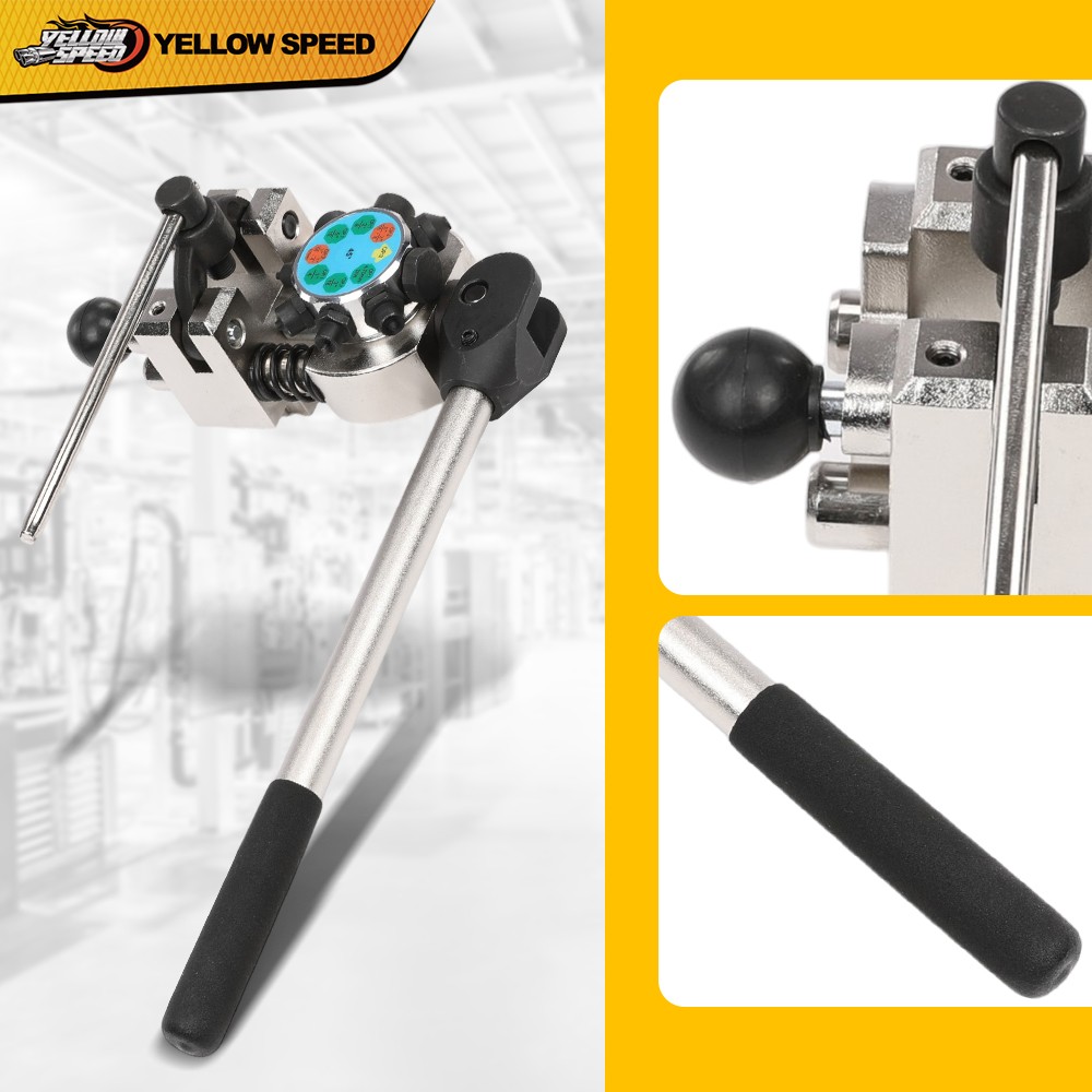Brake Pipe Flaring Tool Kit 45 Degree Flare Tubing Tool Set with Storage Case