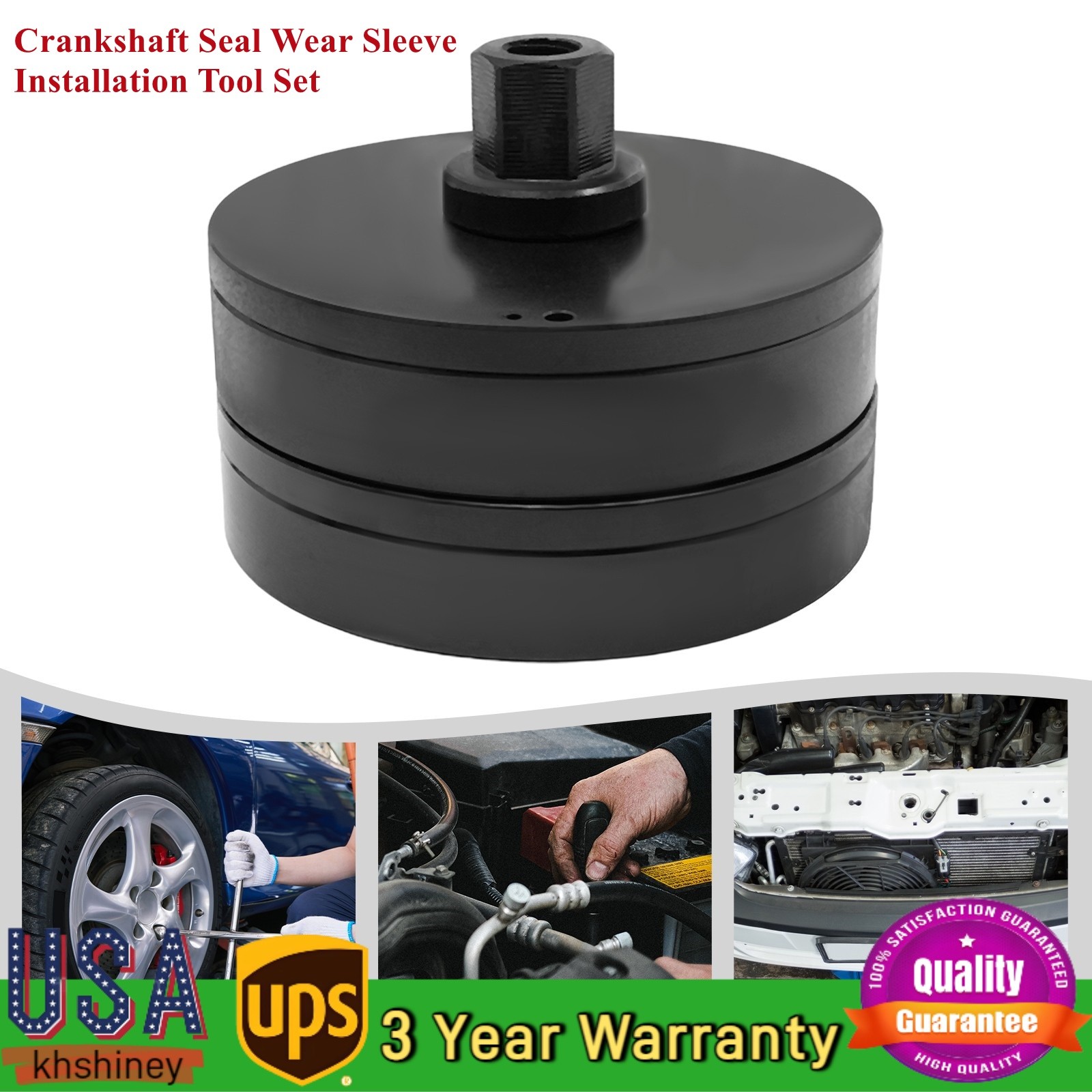 Front & Rear Crankshaft Seal / Wear Sleeve Installer for CAT 6V-6142 6V-6143 US