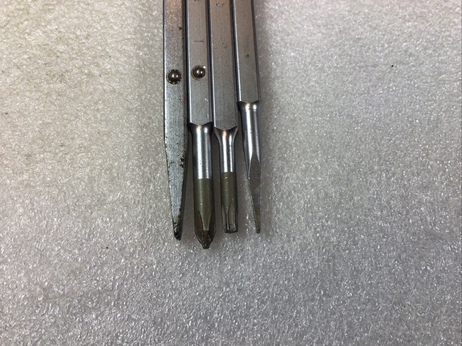 Snap On#SSDD42 – Reversible Screwdriver 5 Pc. Set w/SDDD44 Storage Case-USA-NICE