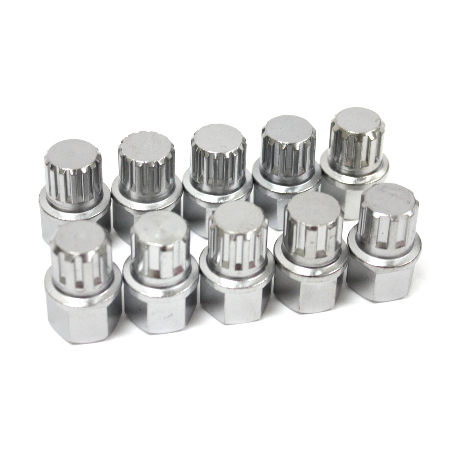 10 pc Wheel Locking Key Set Anti-Theft Tamper Proof Lug Nut Master for BMW
