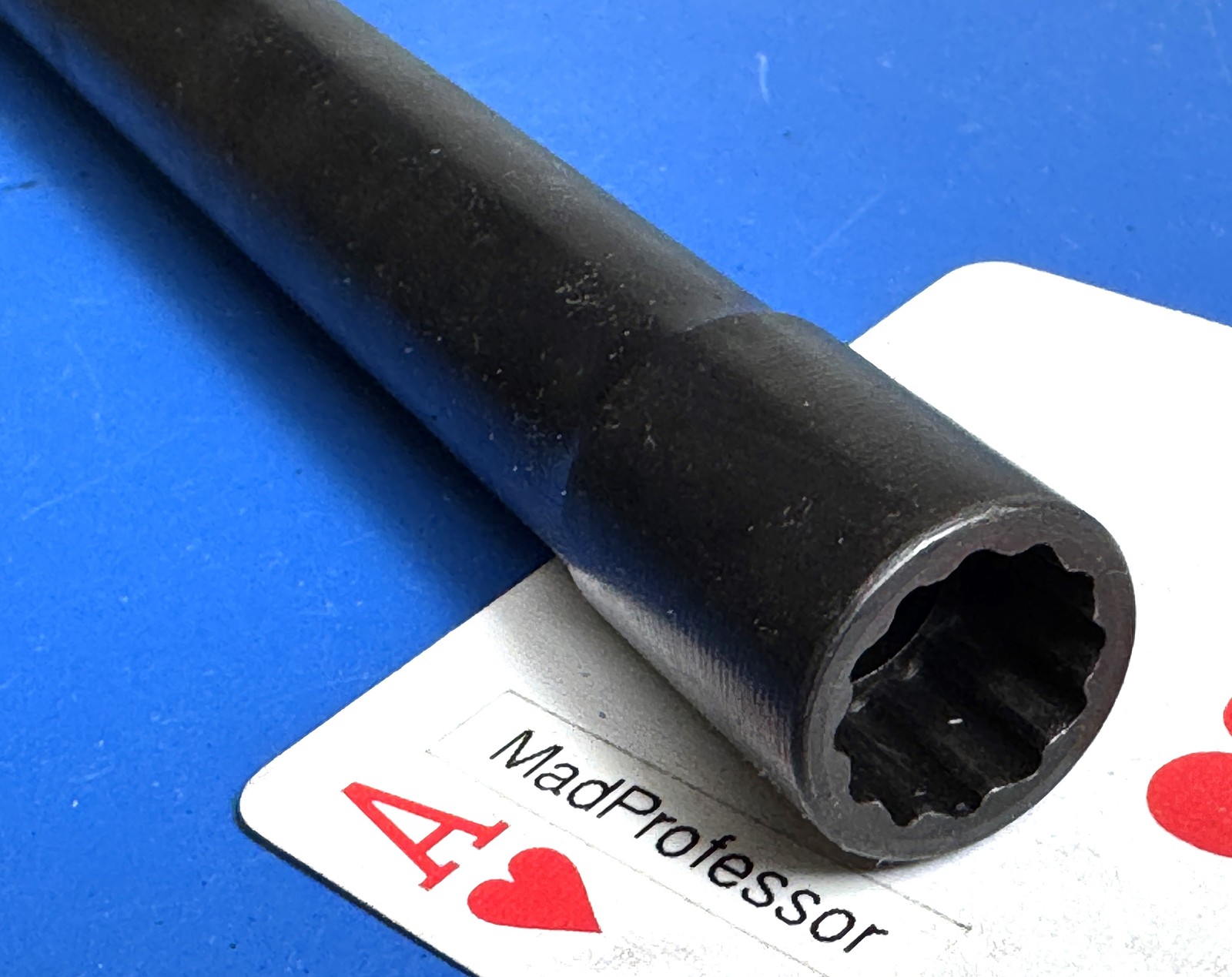 Snap-on tool 1/2″ Drive Extra Long 12-point 12mm Nissan Head Bolt socket S6160