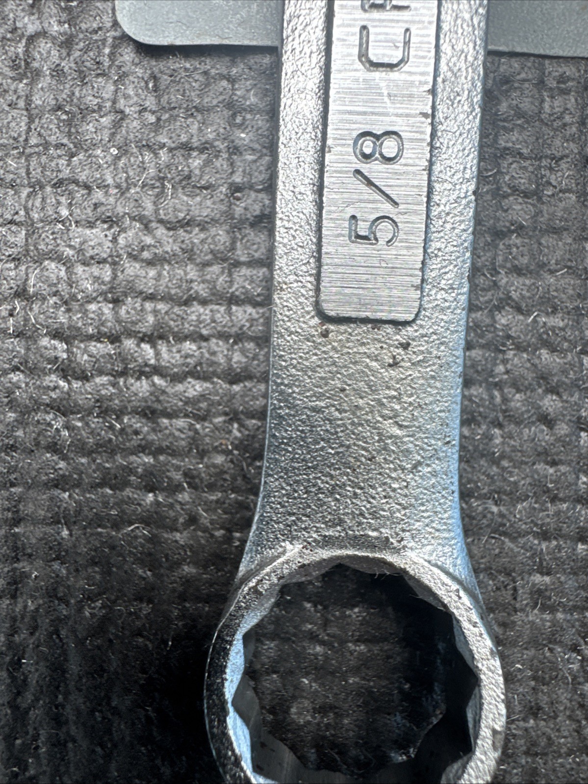 Sears Craftsman USA 43865 5/8 X 3/4 In SAE Stubby 12 Point Box Wrench Nos