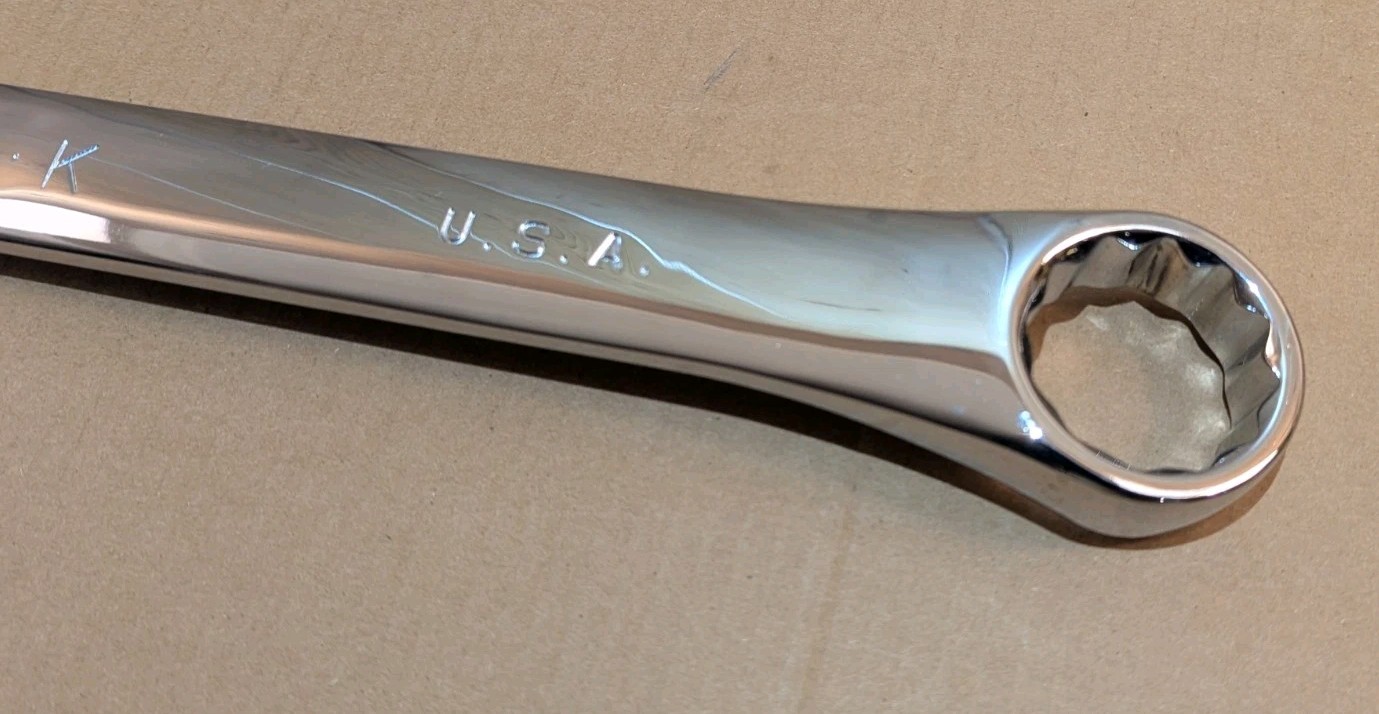 SK Tools 1-7/16″ 12 Point Fractional Long Combination Chrome Wrench 88246