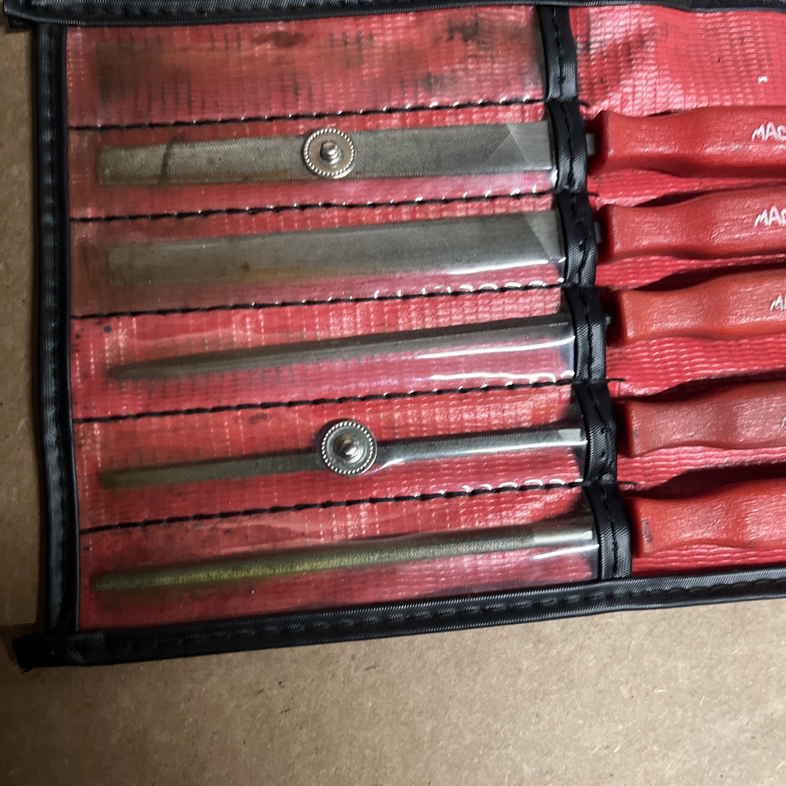 Mac Tools 5 Piece Mini File Set – Comfort Grip – Set No. SMF6 BUY IT NOW