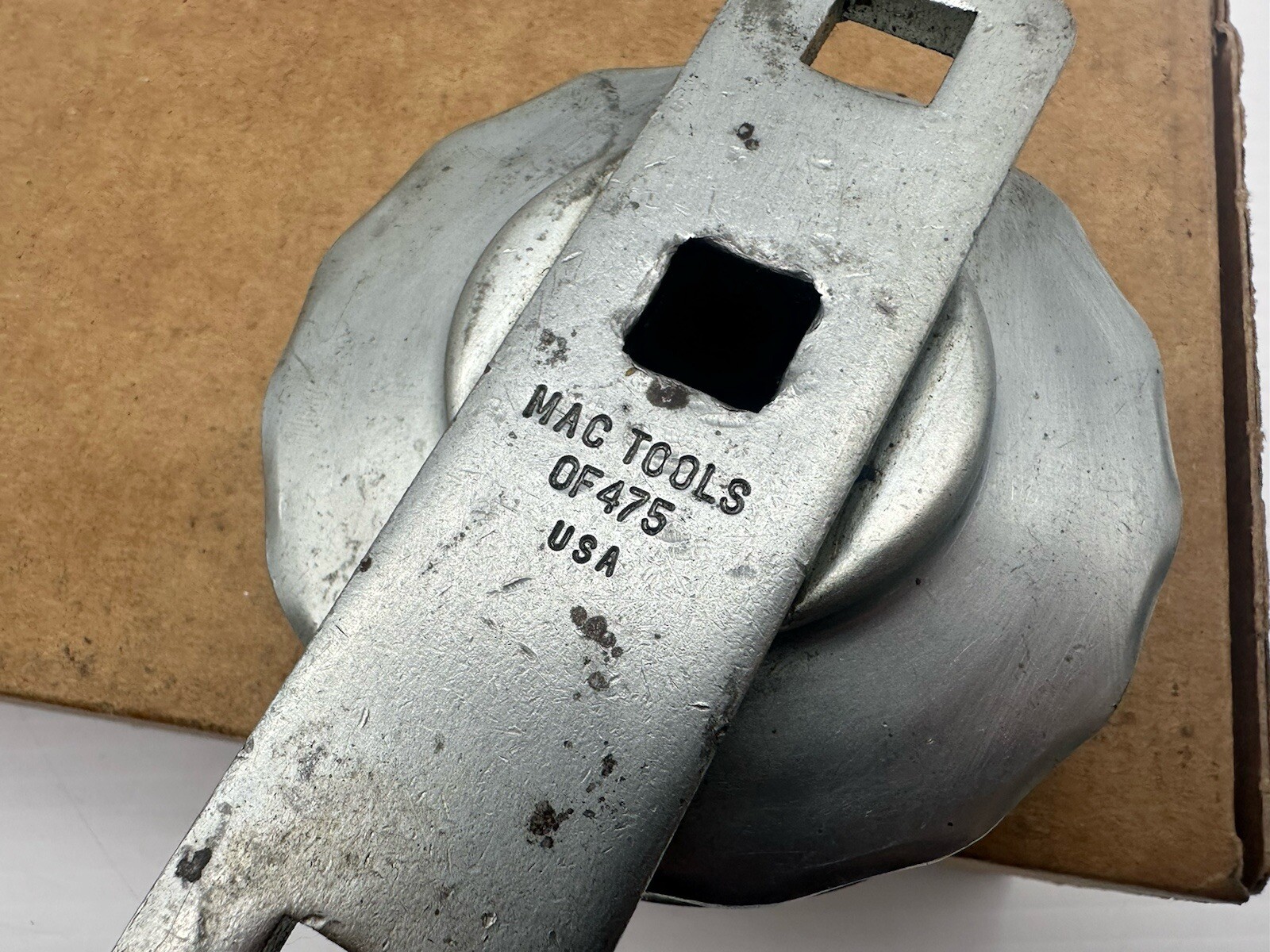 MAC Tools Vintage OF-475 1/2” Drive Oil Filter Cup Wrench USA