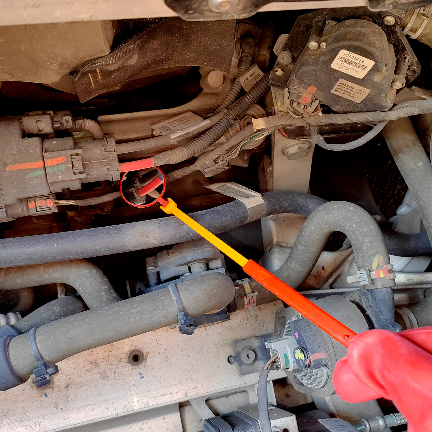 1000V Insulated Inspection Mirror Telescopic For Hybrid And EV Versatile Tool