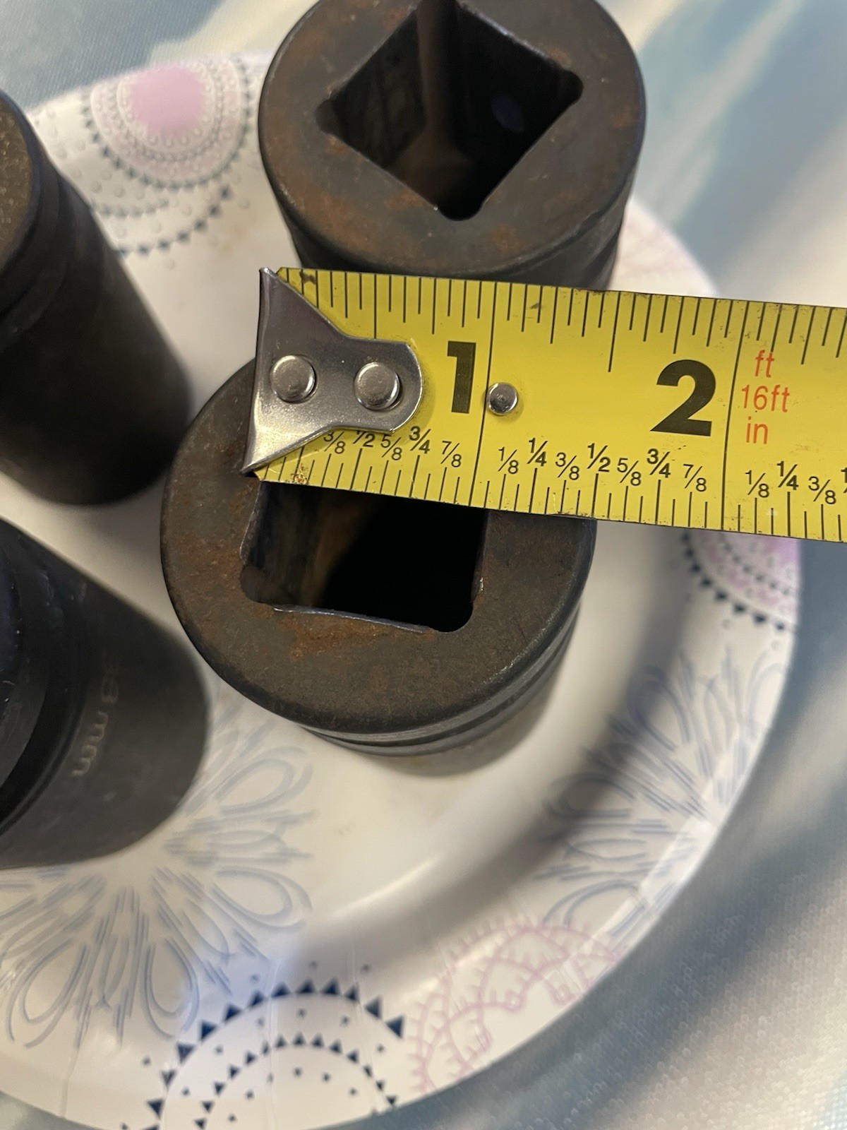 Gp 33mm Socket 1″ Drive 6 Point lot of 4 sockets