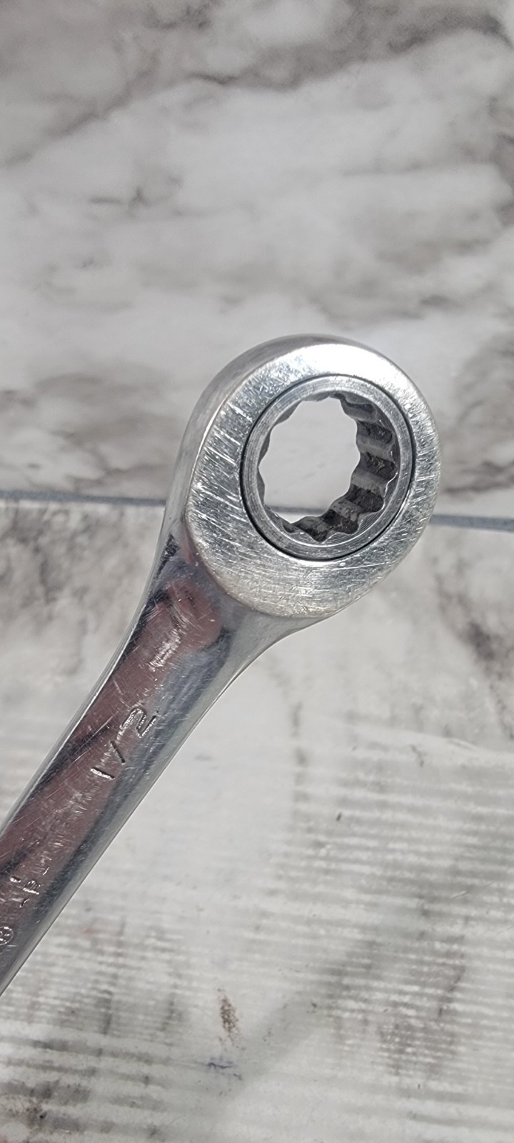 Gearwrench Ratcheting SAE 1/2 Wrench 12 point 7 inches Long