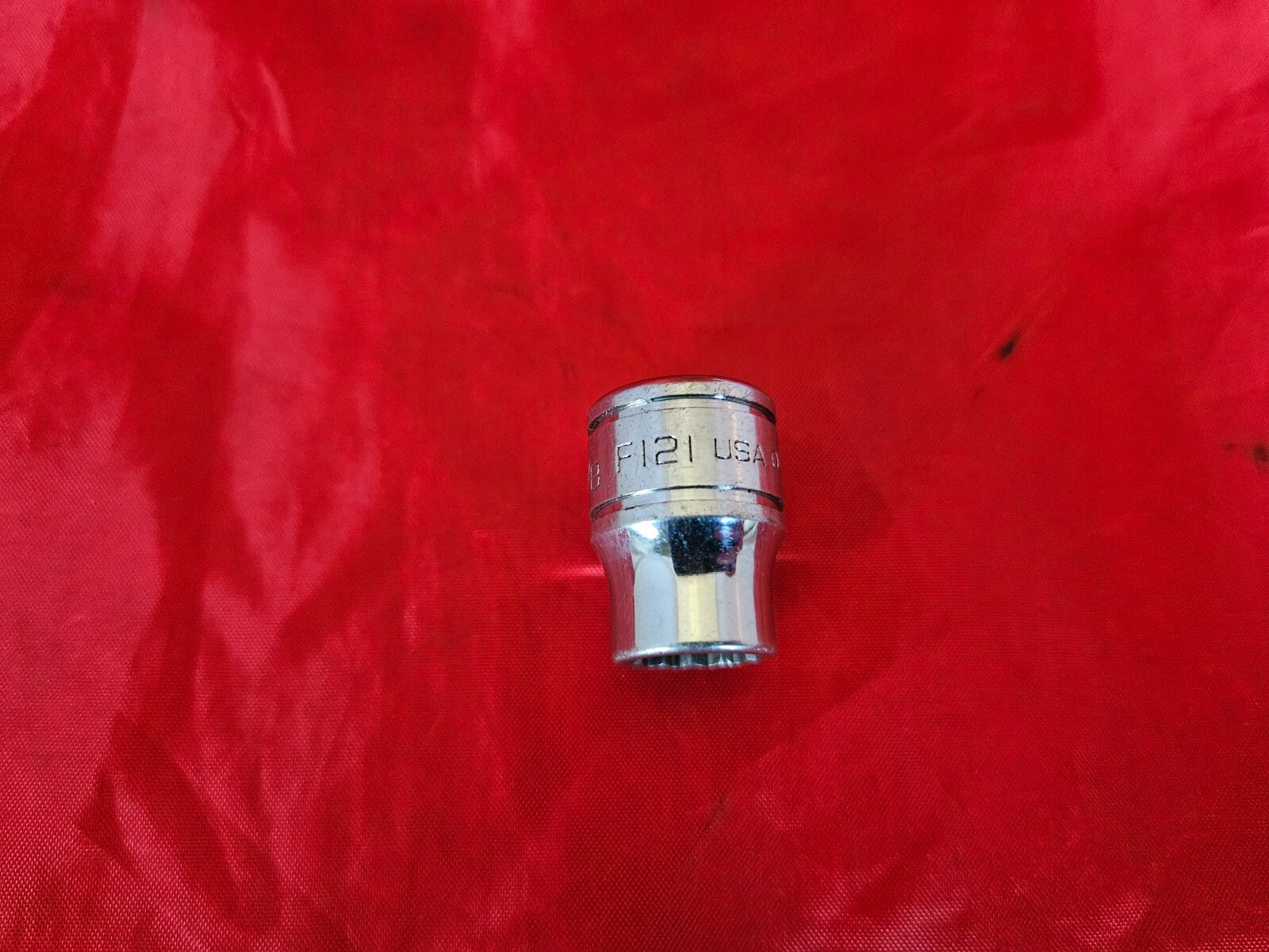 Snap-on New Logo F121 3/8″ Drive 3/8″ 12 Point Shallow Socket USA SAE 3M