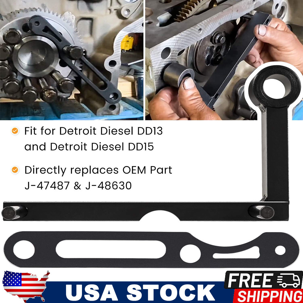 J-47487 & J-48630 Engine Gear Train Timing Tool Kit for Detroit Diesel DD13 DD15