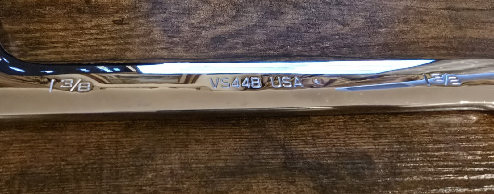 Snap-on ™ Tools USA 1-3/8″ New SAE Four-Way Angle Head Open-End Chrome Wrench