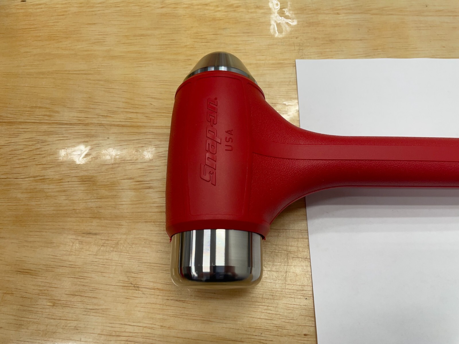 Snap-on Tools USA NEW RED 56oz/1550g Soft Grip Dead Blow Hammer HBBD56