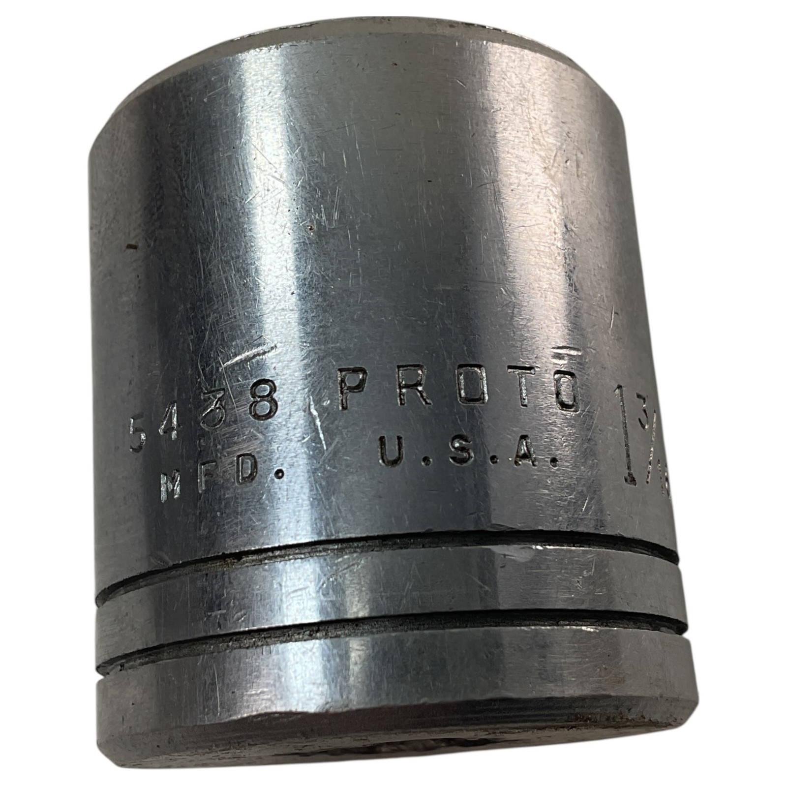 Proto Professional Socket 5438 1/2″ Drive 1-3/16″ SAE 12 Point As Pictured USA