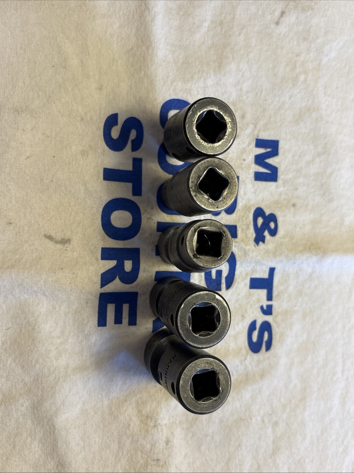 Mac Tools USA 3/8″ Drive 5pc 3/8″-3/4″ SAE Impact Swivel Universal Socket Set