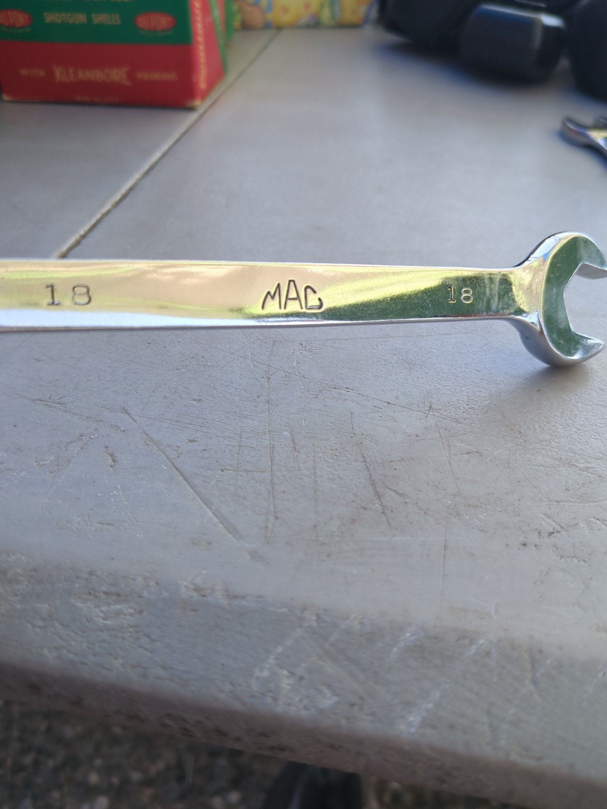 MAC Tools M18CW 18mm Metric 12-Point Combination Wrench USA