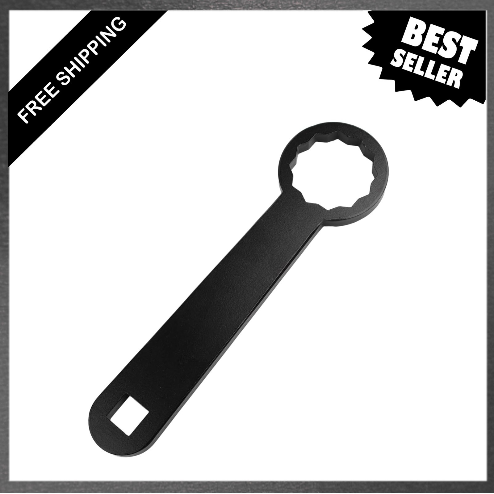Rear Axle Wrench 36mm Steel 1/2 Inch Square Drive Compatible with Harley Bikes