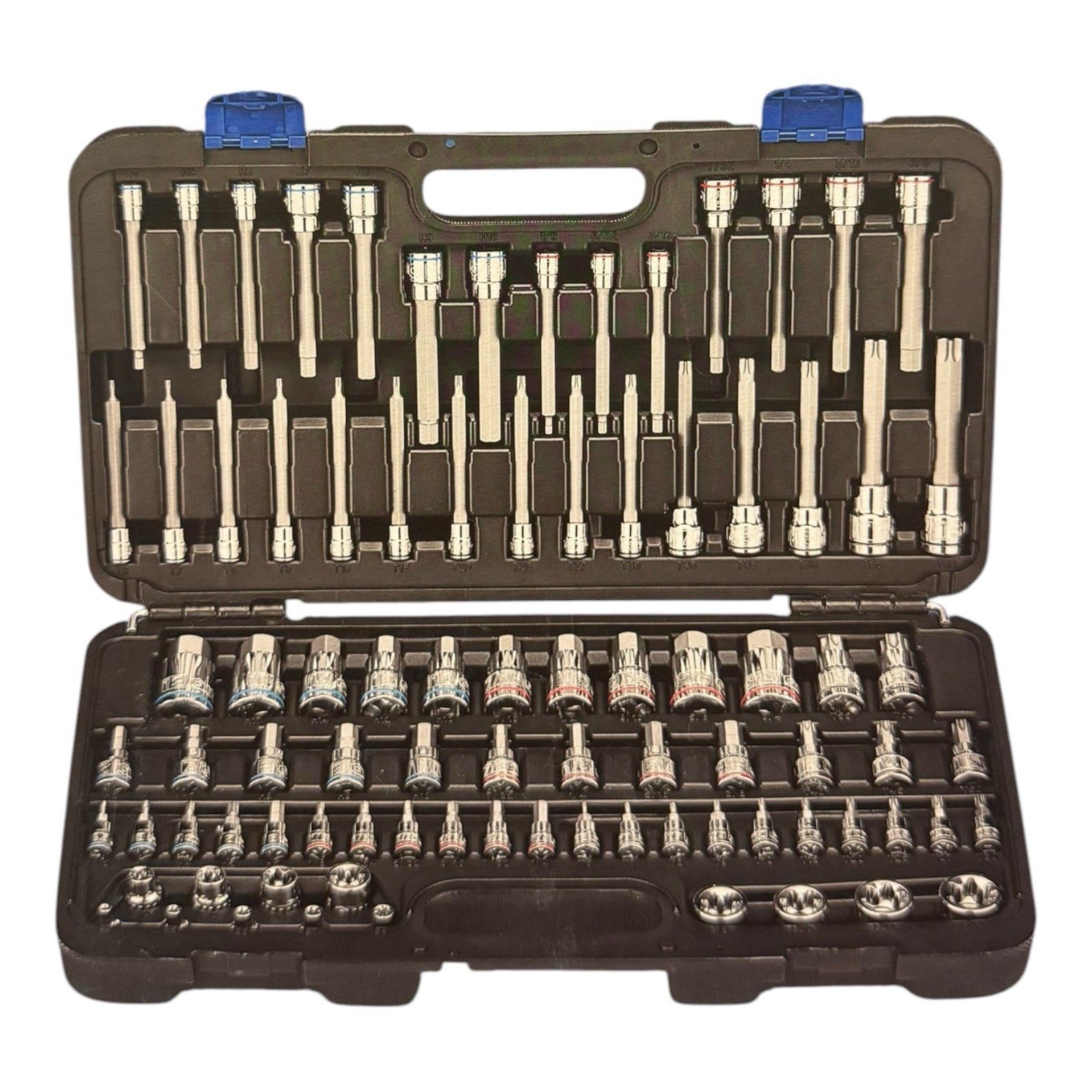 QUINN 87 Pc Master Bit Socket Set Professional Mechanics Tool Kit New Sealed