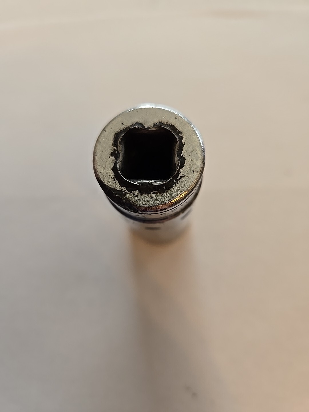 Snap On 3/8″ Drive 3/4″ 6PT SAE Deep Chrome Socket Worn SFS241