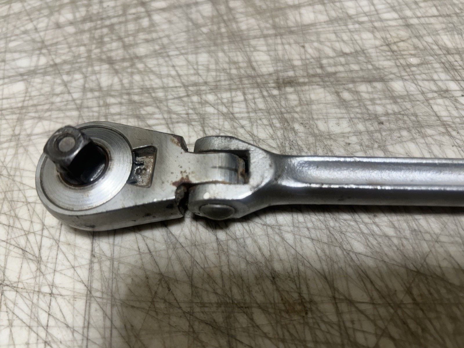 Vtg CRAFTSMAN -V-Series #42791 3/8” Drive Quick Release Flex Head Ratchet USA