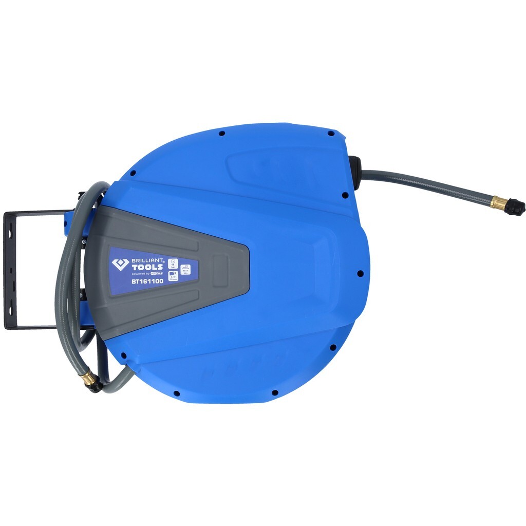 Brilliant tools Automatic Air Hose Reel, Ø 10mm x 15m