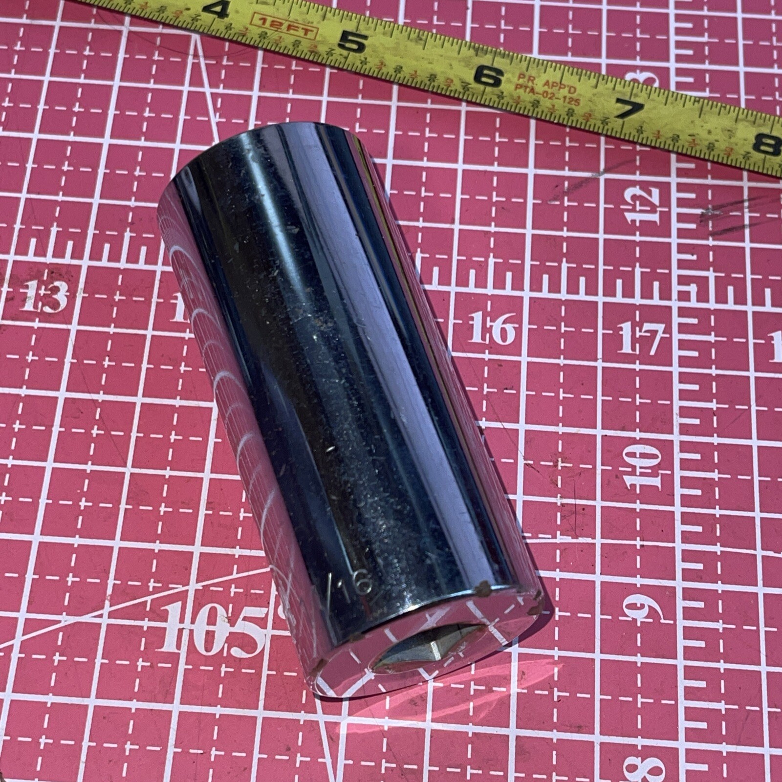 Armstrong USA 1-1/16 in SAE 1/2 Drive 12 Point Deep Socket Vintage 1 1/16