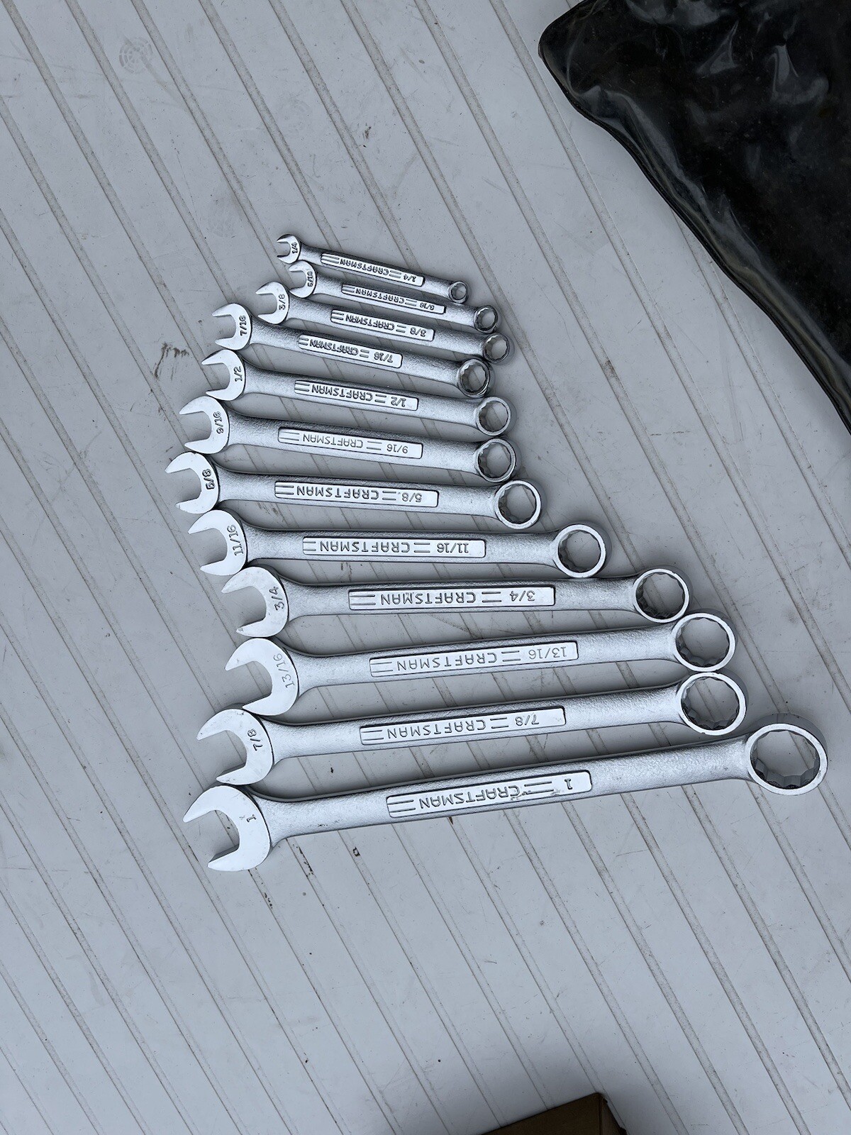 New Old Stock CRAFTSMAN Model 94971 WRENCH SET 12 Pieces 12 Points