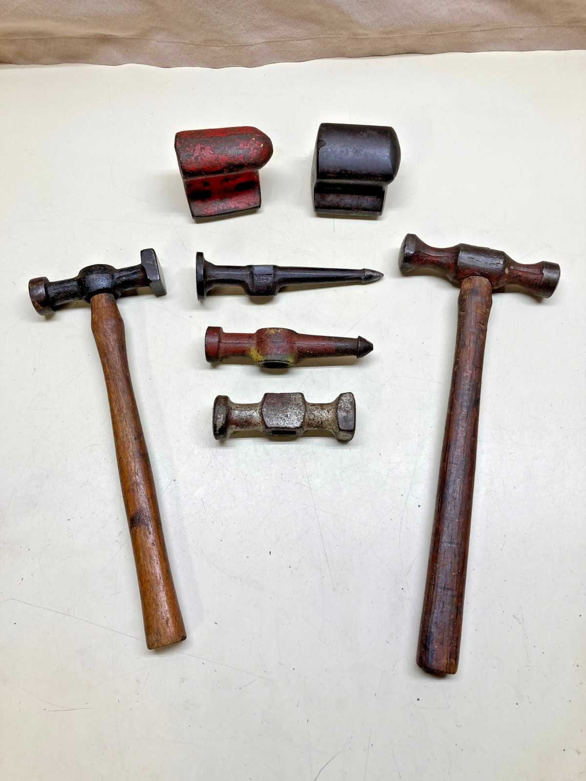 7pc Vintage auto body tool bundle (Fairmount & others)