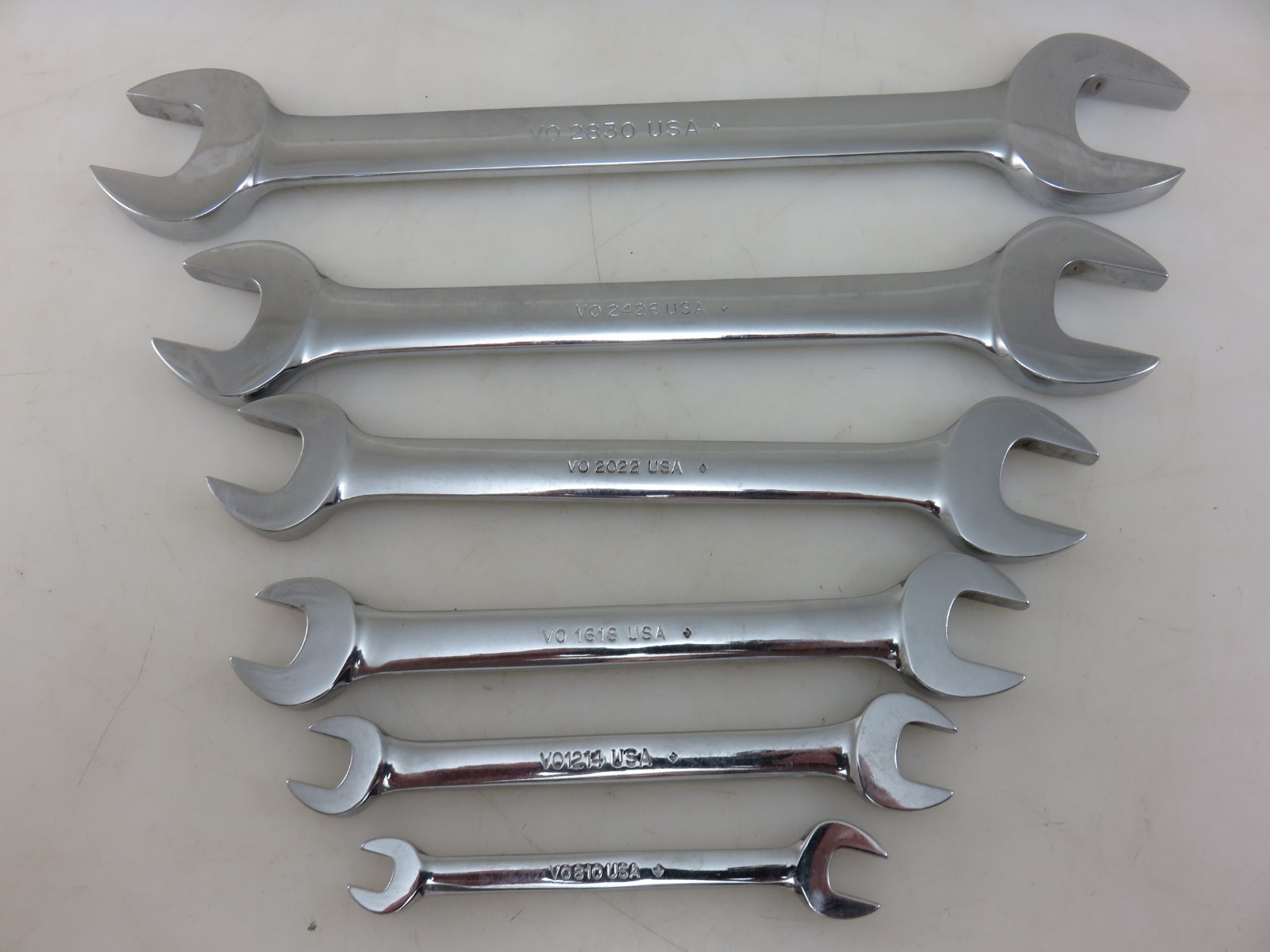 Snap-On VO Series Open End Wrench Set 6pc 1/4″-15/16″ Vintage Logo