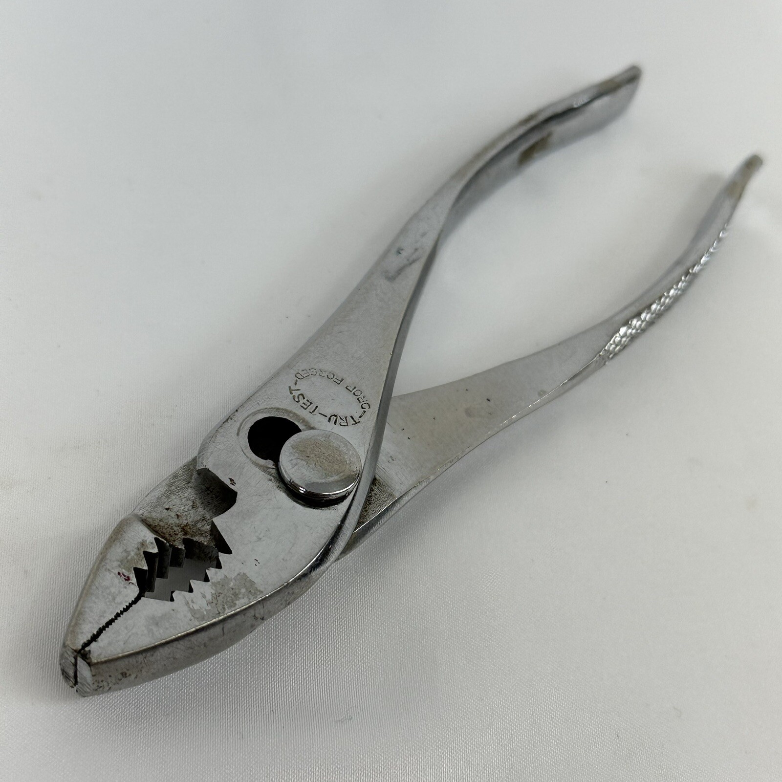 Tru-Test Adjustable Slip Joint Pliers 6.25″ Long Vintage Made In Japan