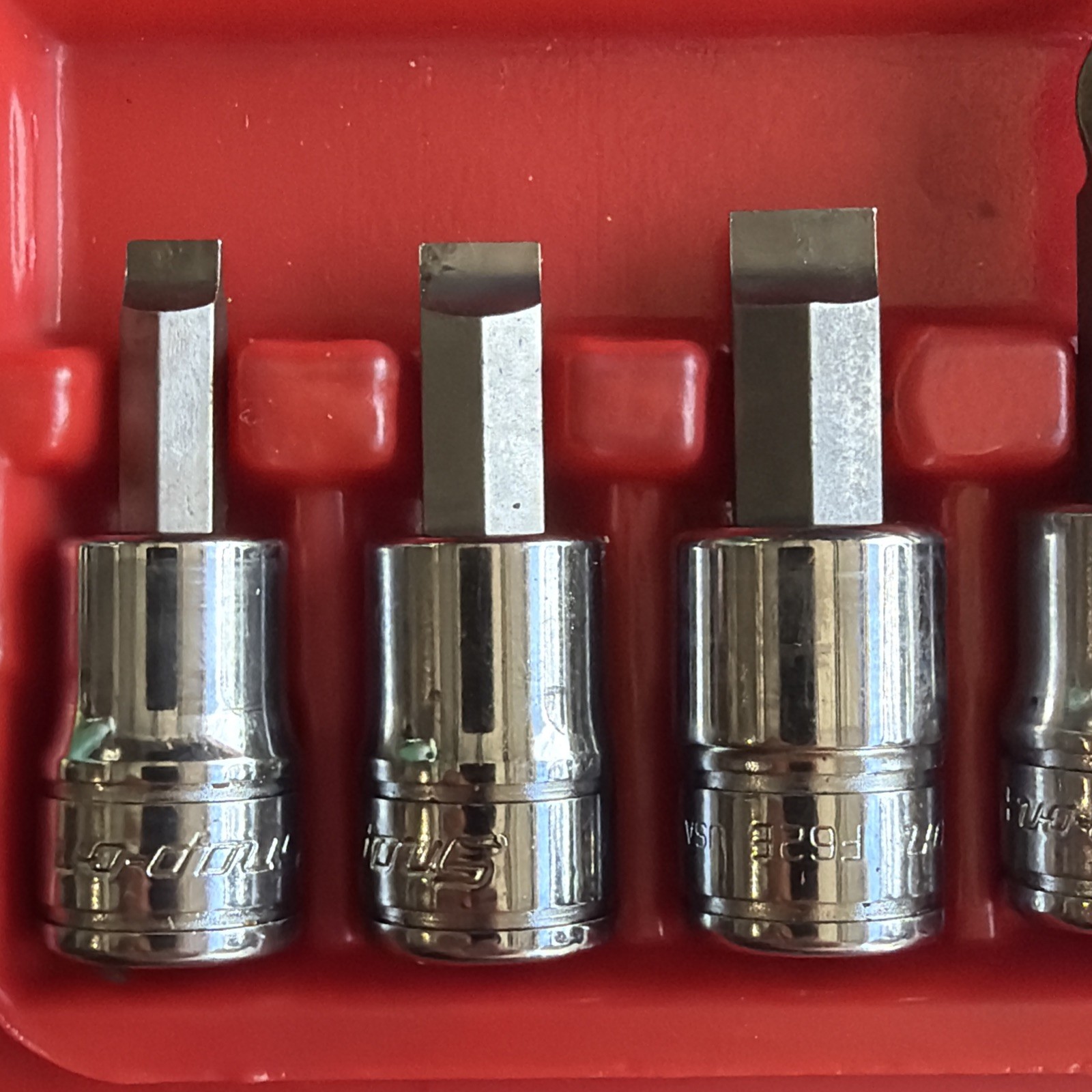 Snap On Tools Hand Impact Driver Set 3/8” Drive 8pc 208EPIT USA READ!