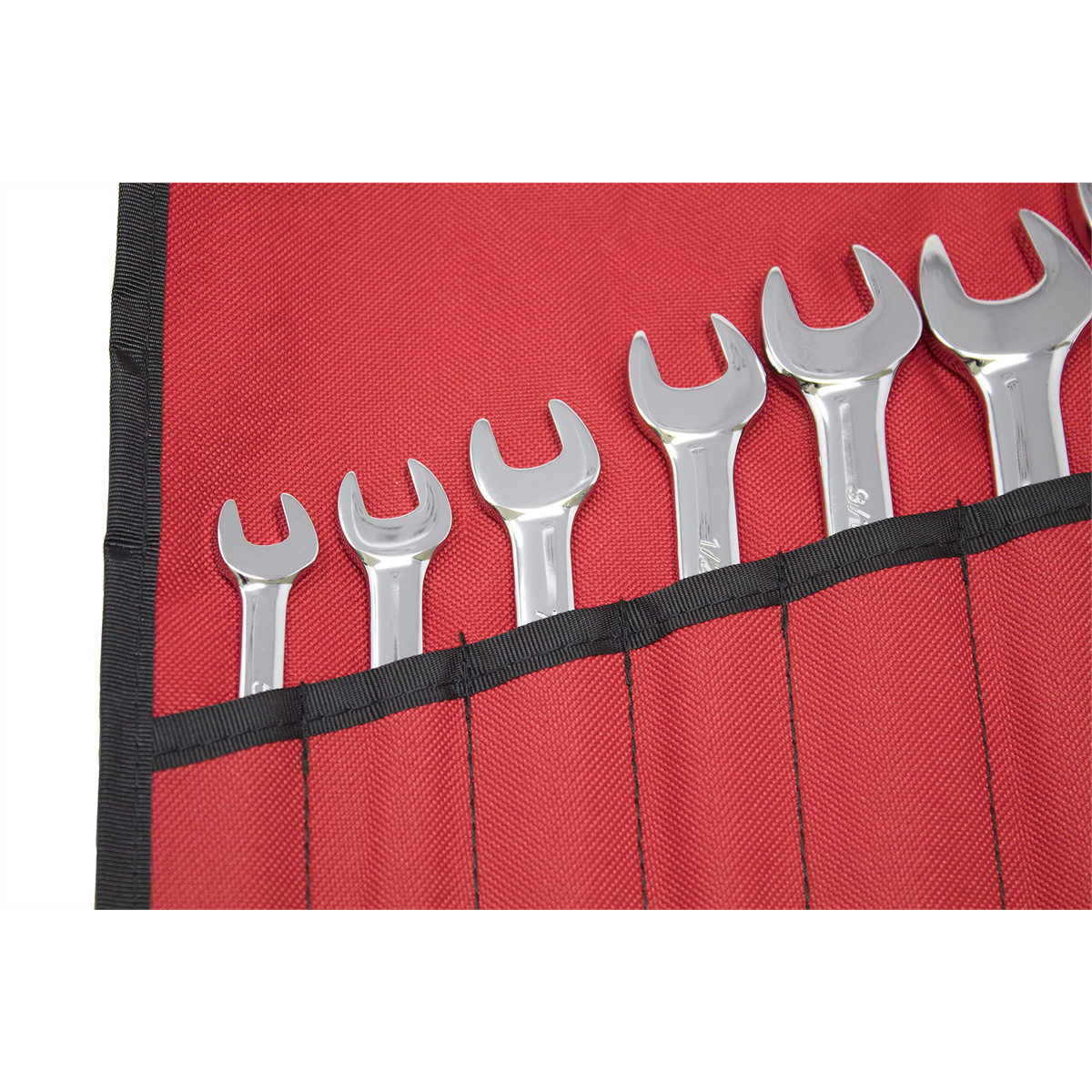 K Tool International 41301 SAE Combination Wrench Set for Garages and Repair Sho