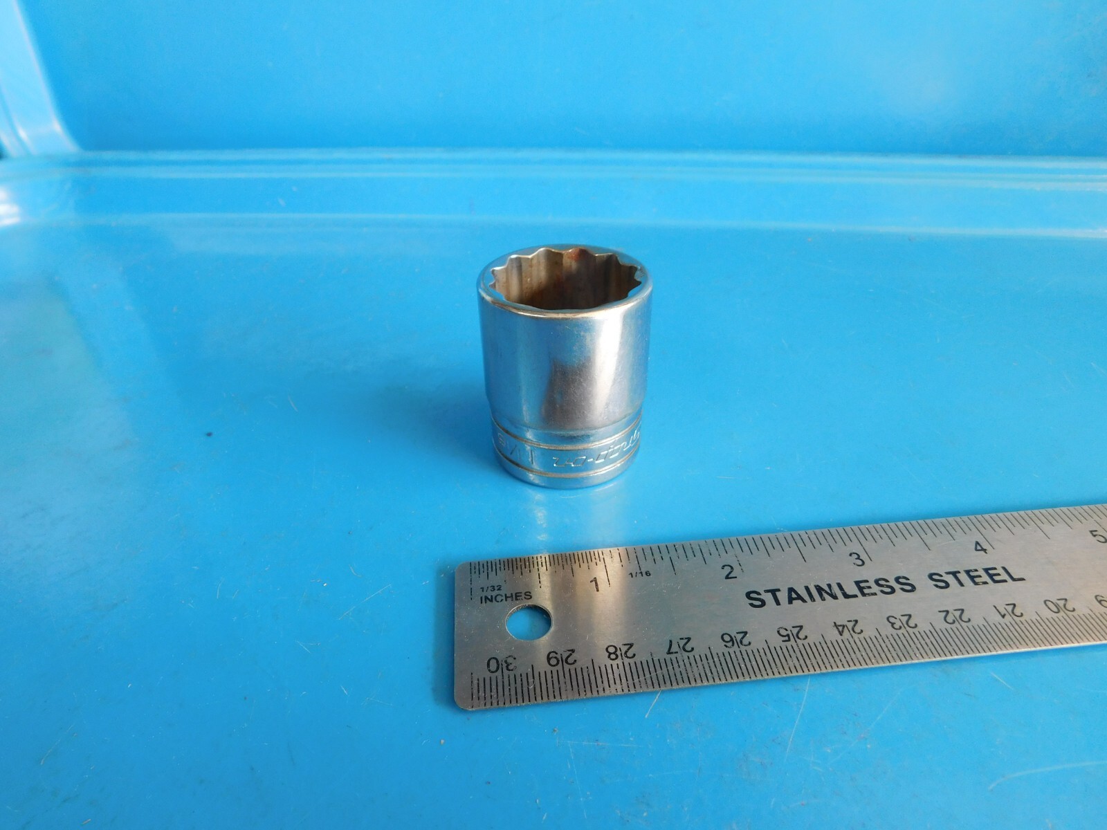 USED,SNAP ON TOOLS » 1-1/16 IN. » 1/2 IN. DR. SHORT, 12 PT. SOCKET PART #SW341