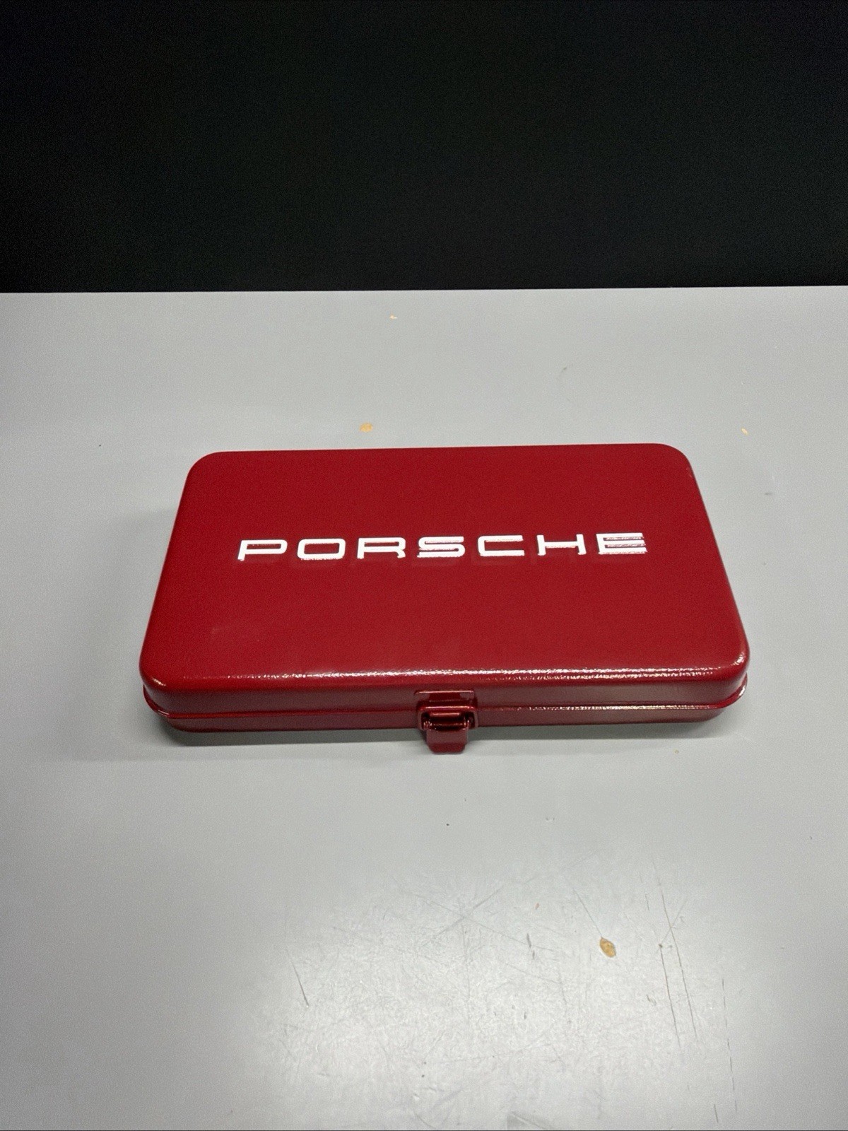 Porsche Classic Combination Wrench Set W/ Red Enameled Steel Case PCG19501100