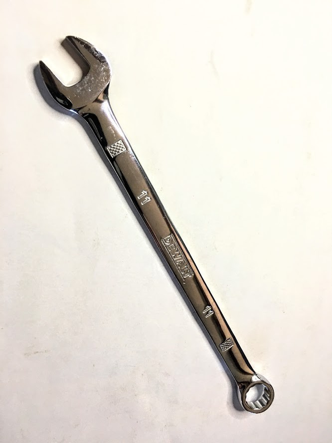 Dewalt  11mm Polished Chrome Combo Wrench 12pt DWMT72212 – 7.25″ Free USA Ship