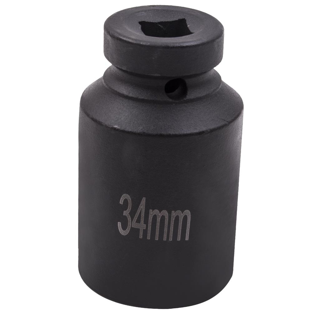 Deep Spindle Axle Nut Socket Puller Installation Tool Kit 30mm 32mm-34-36mm