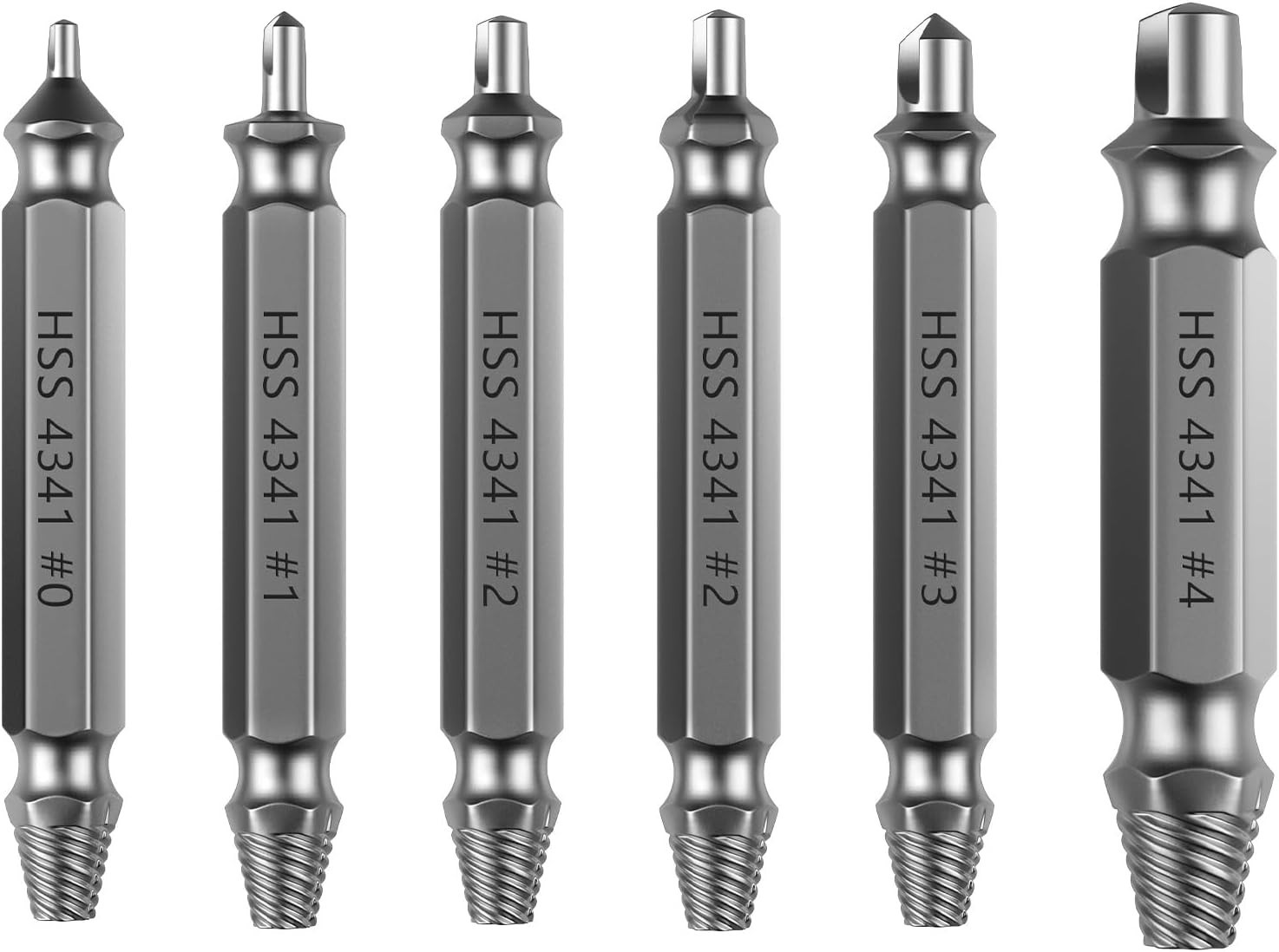 Versatile 6-Piece Screw Remover Kit – Perfect for Every Home Repair Challenge